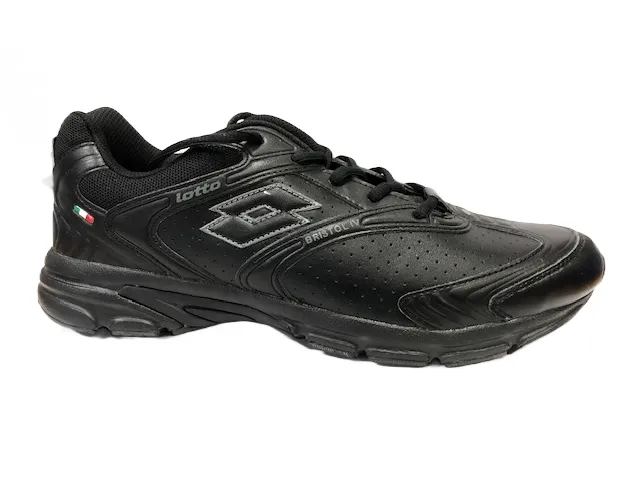 Lotto Bristol IV lth running sneakers L6688 black