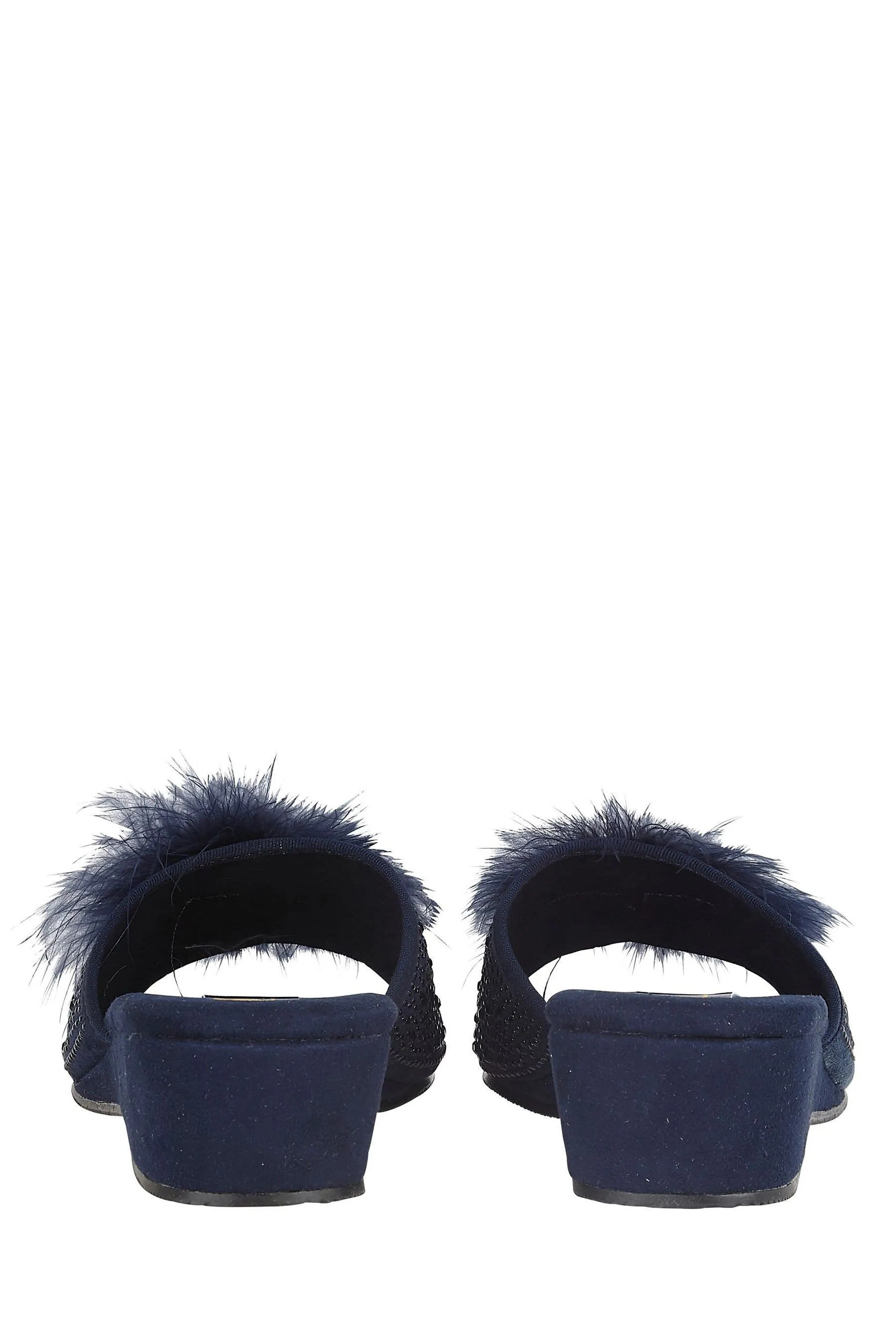 Lotus - Pantofole a sabot con zeppa