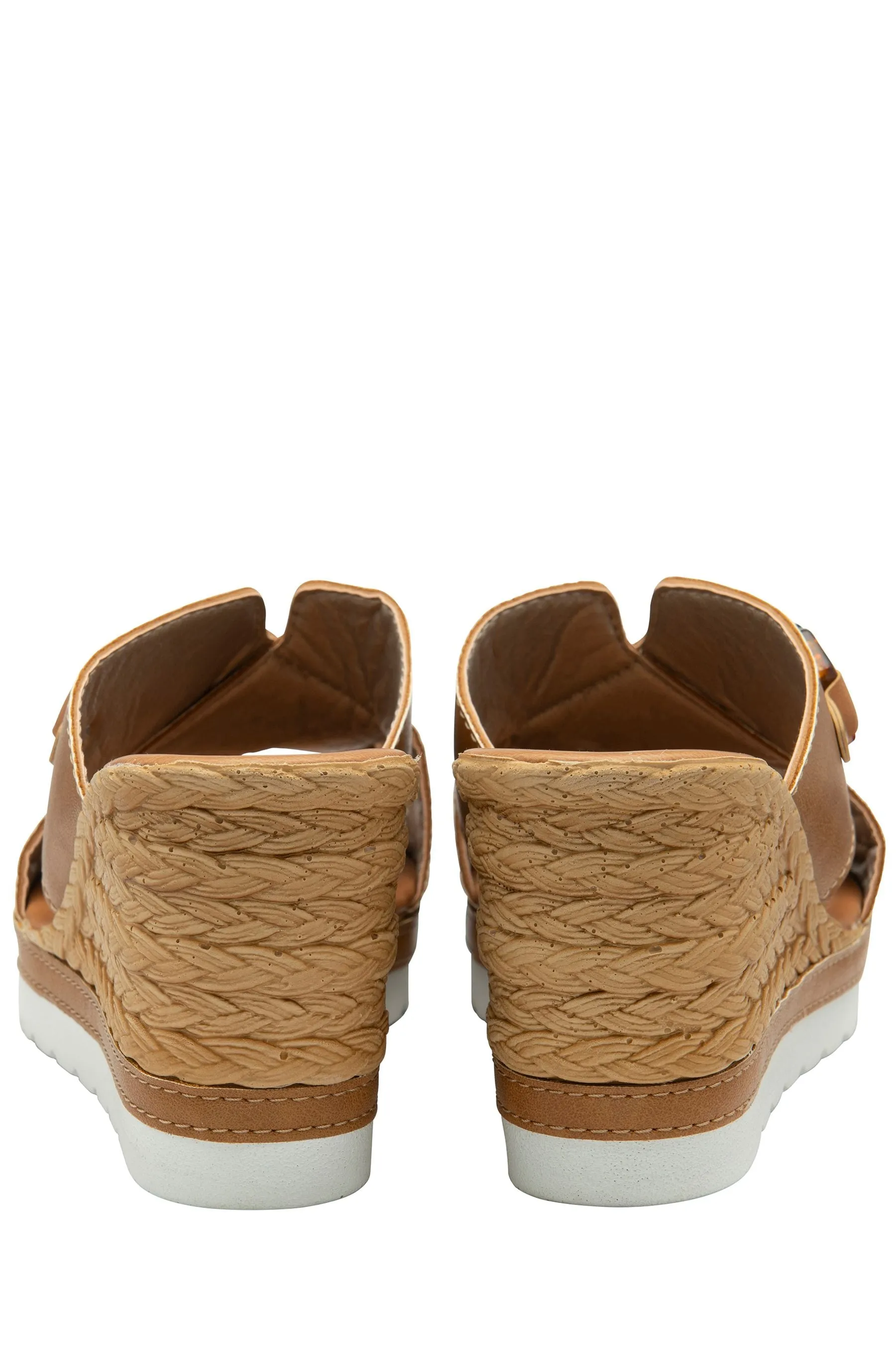 Lotus - Sandali sabot casual con zeppa