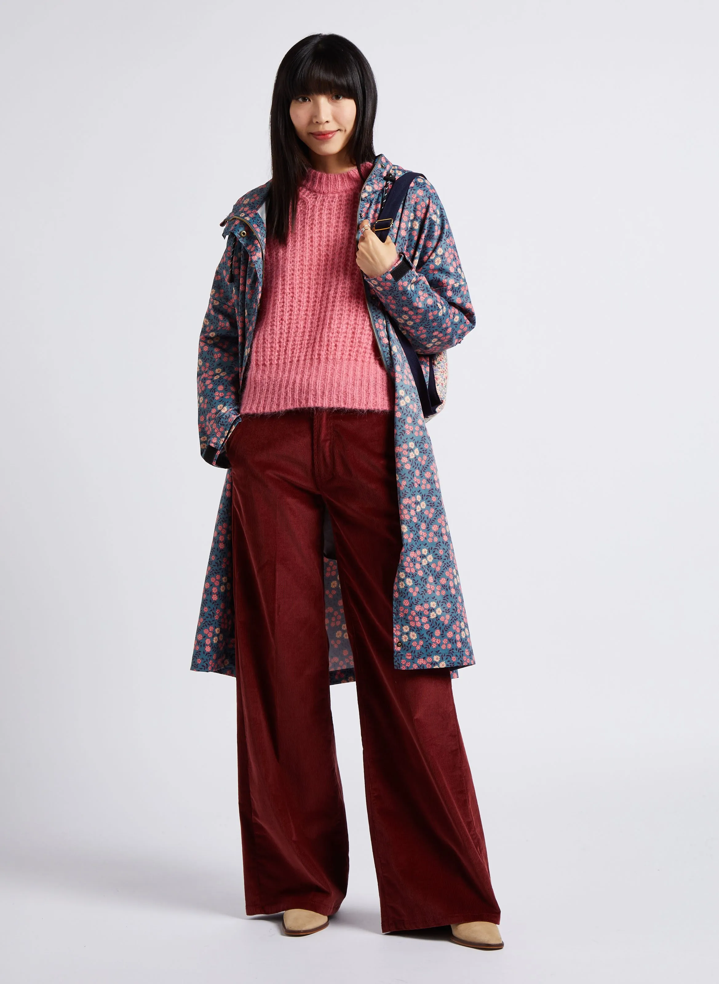  LOUISE MISHA   DINA - Maglione scollo tondo in misto lana | Rosa