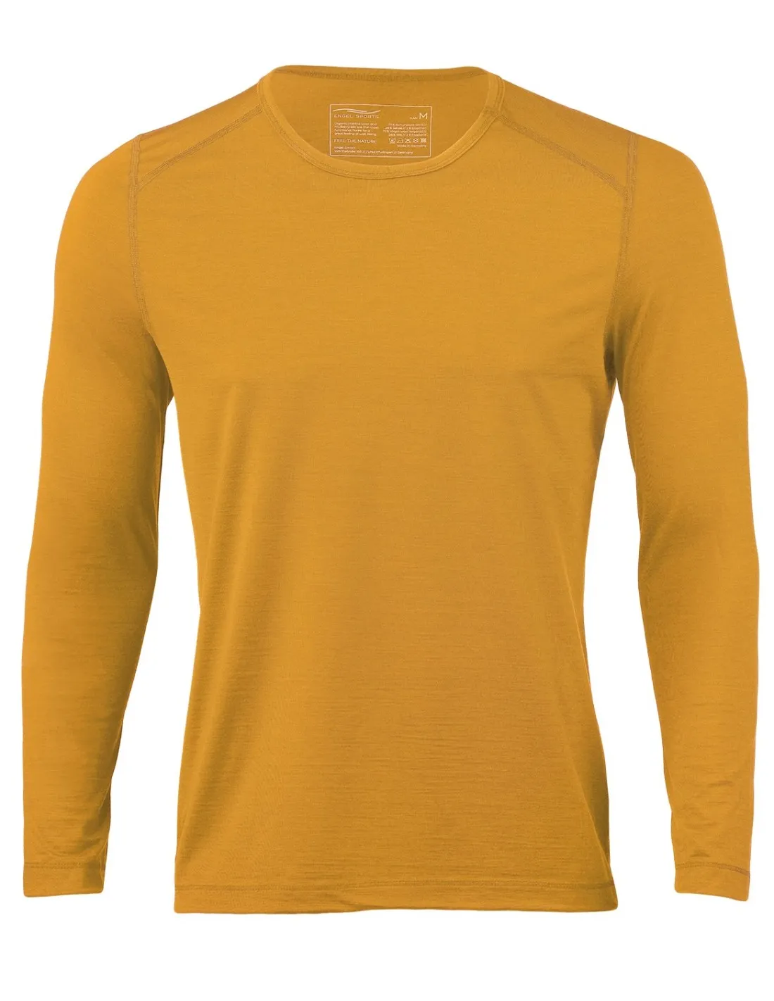 MAGLIA TERMICA A MANICHE LUNGHE IN LANA-SETA SPORT