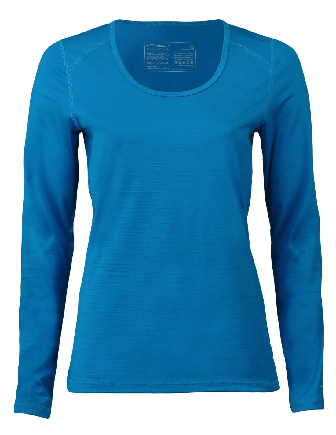 MAGLIA TERMICA IN LANA-SETA SPORT A MANICA LUNGA