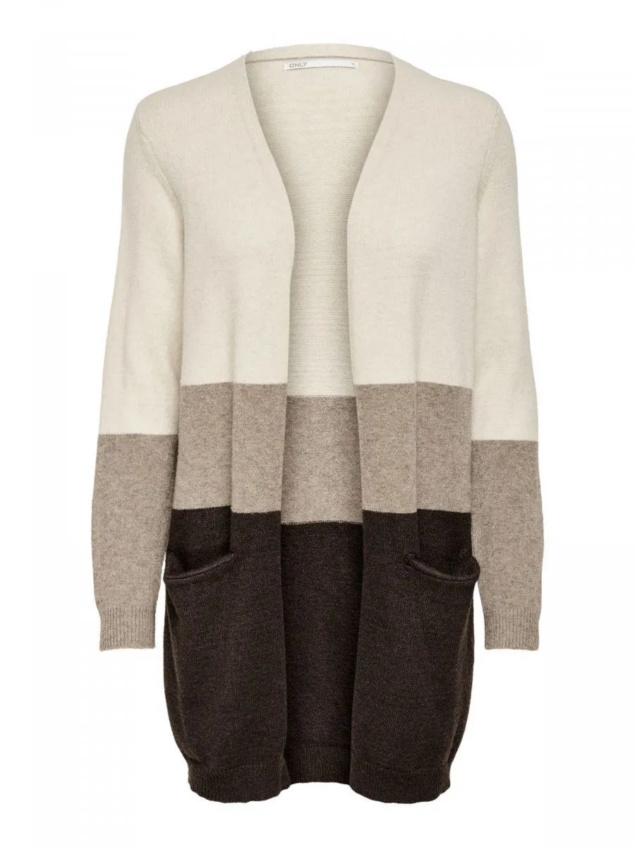 MAGLIE Donna ONLY 15158746 QUEEN WHITECAP GRAY/WOODSMOKE