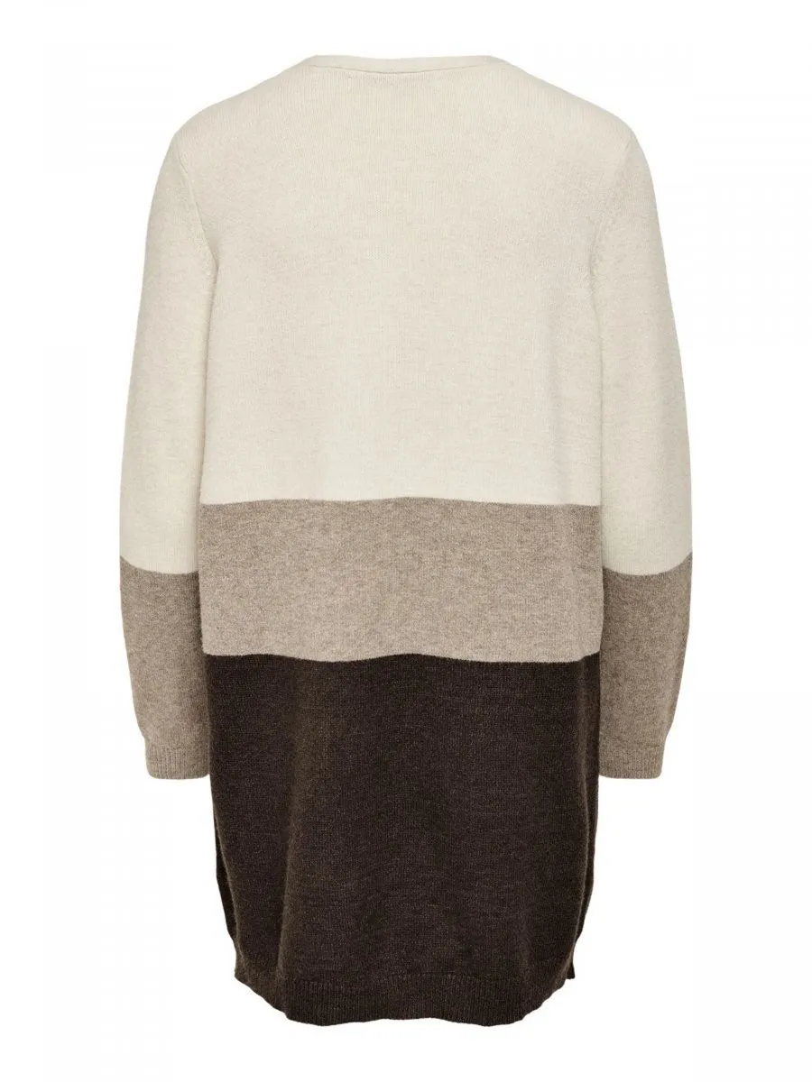 MAGLIE Donna ONLY 15158746 QUEEN WHITECAP GRAY/WOODSMOKE