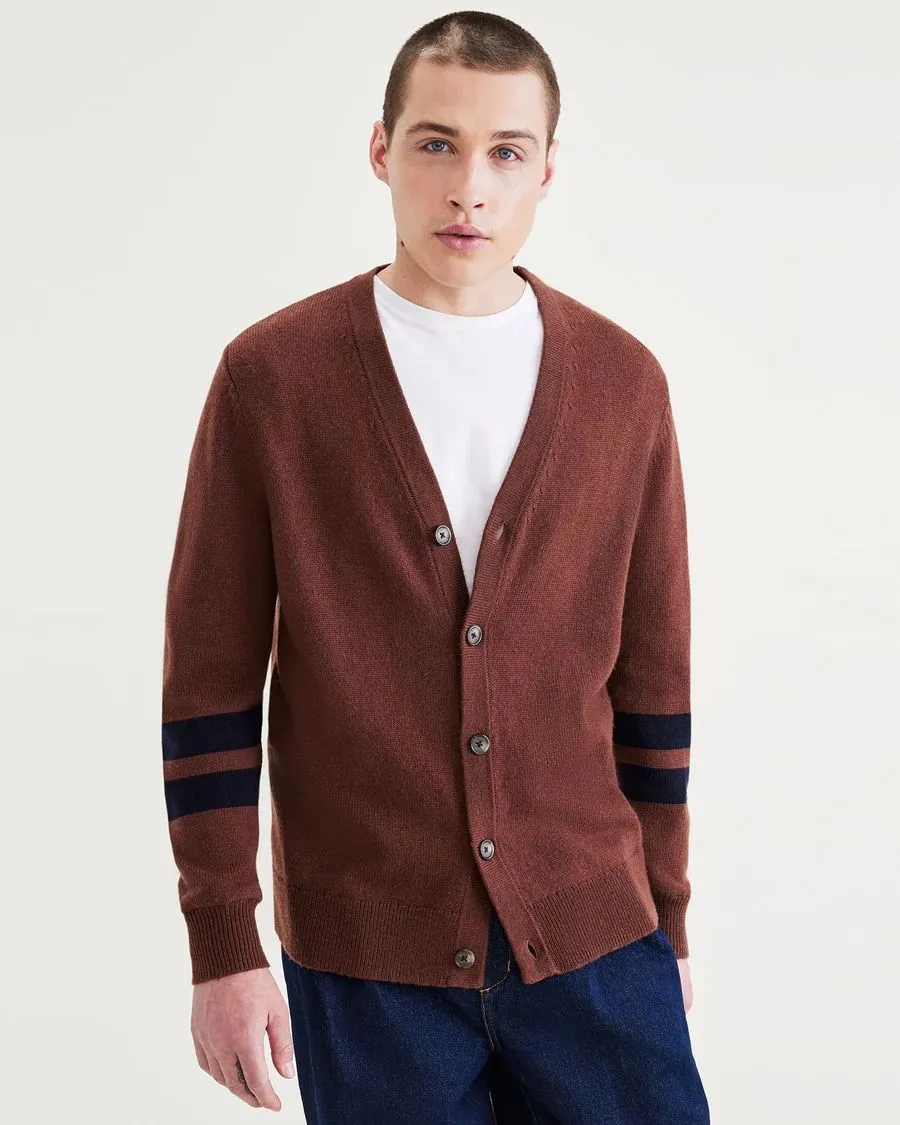MAGLIE Uomo DOCKERS A3192 0008 - CARDIGAN PINE LOG