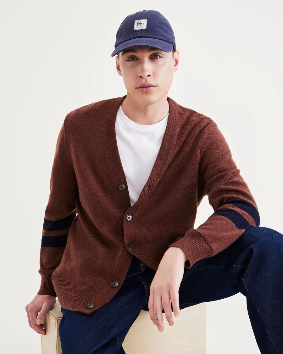 MAGLIE Uomo DOCKERS A3192 0008 - CARDIGAN PINE LOG