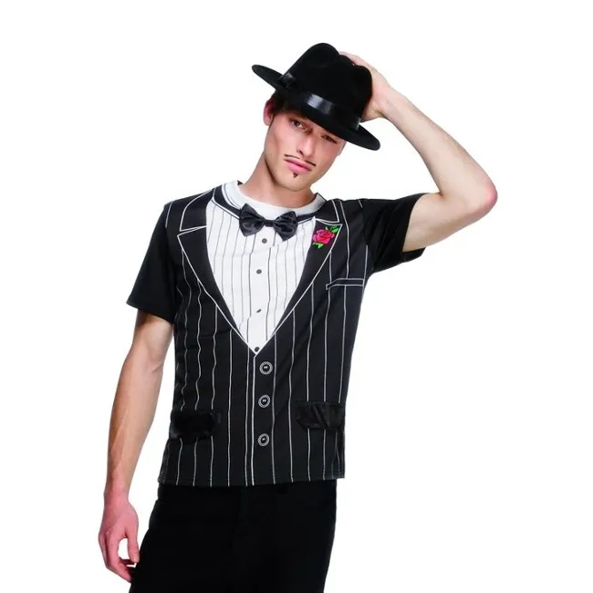 Maglietta da gangster per uomo