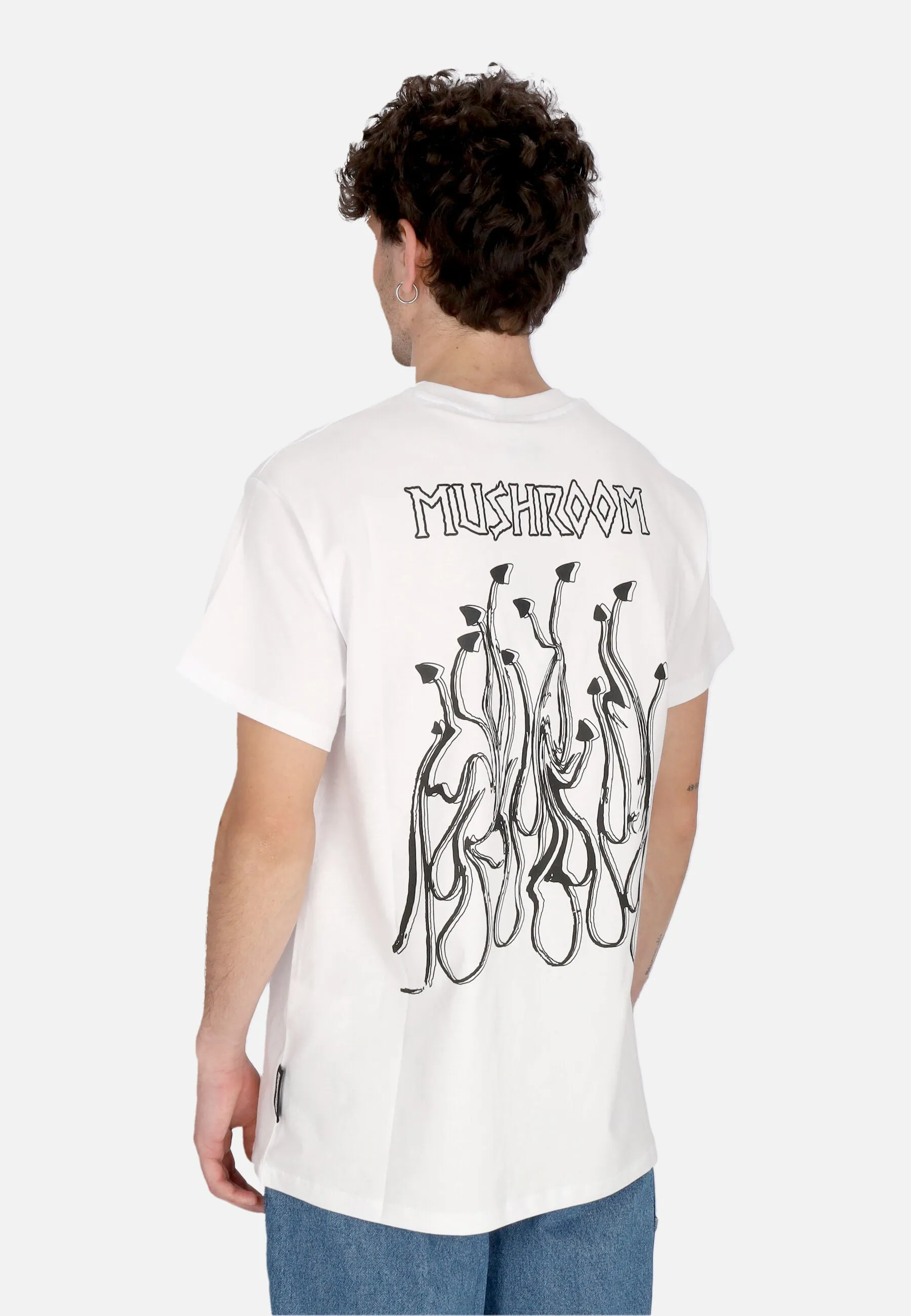 Maglietta Uomo Flame Tee White