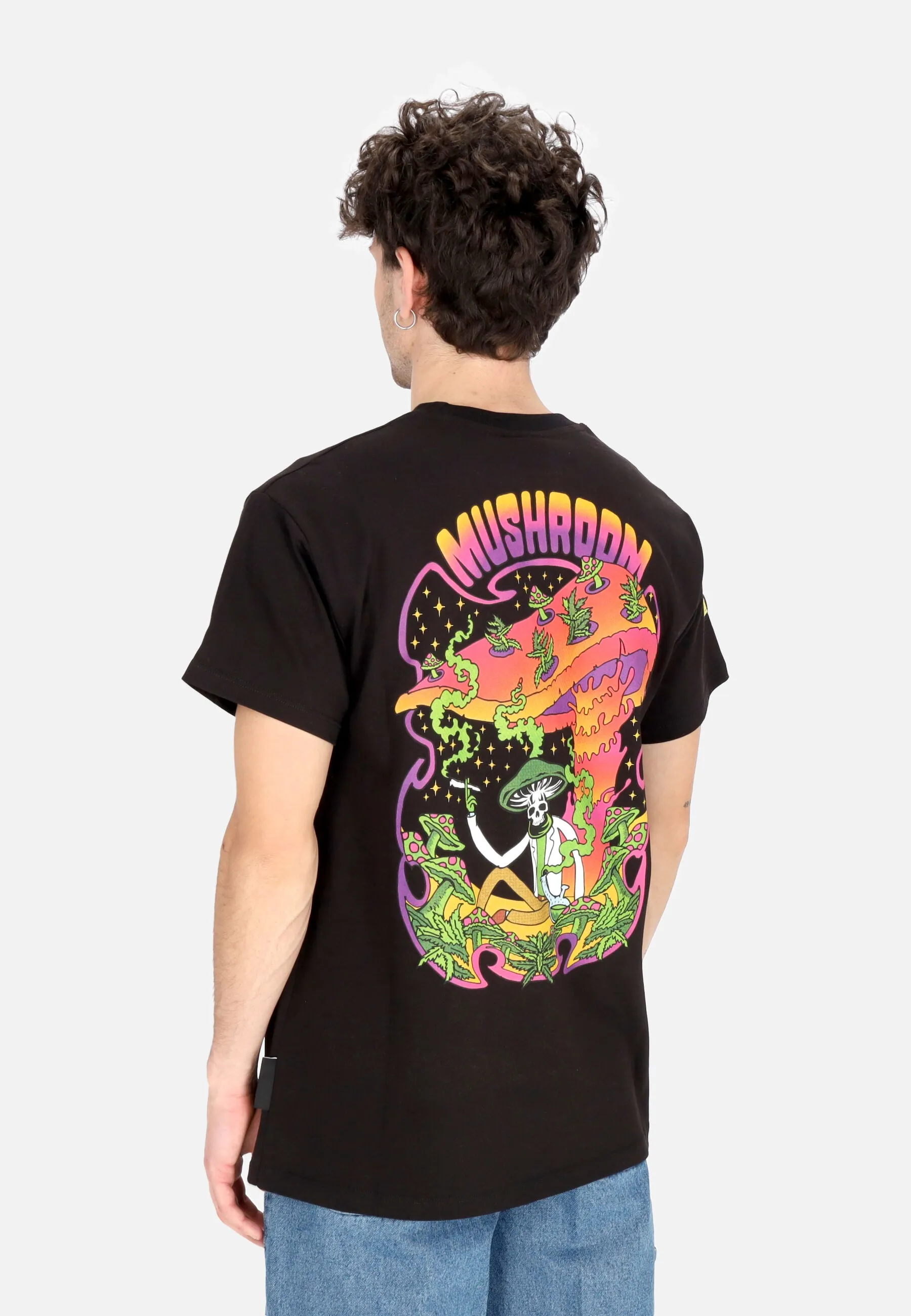 Maglietta Uomo Forest Tee Black