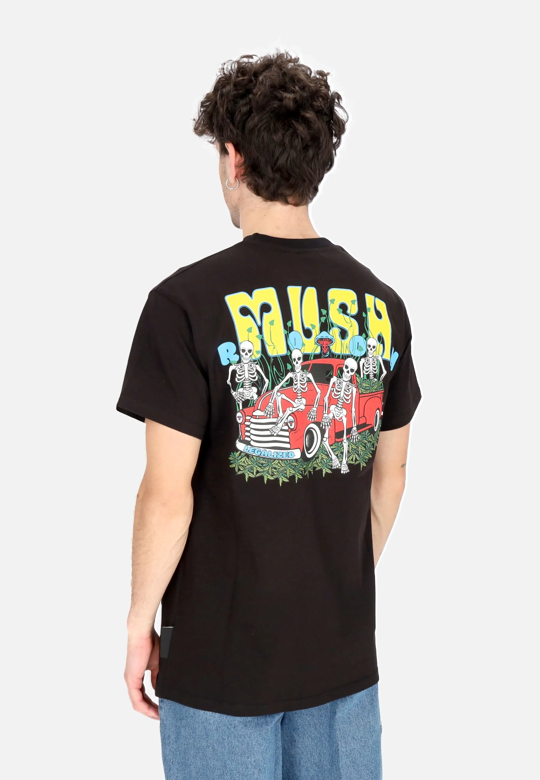 Maglietta Uomo Legalized Tee Black