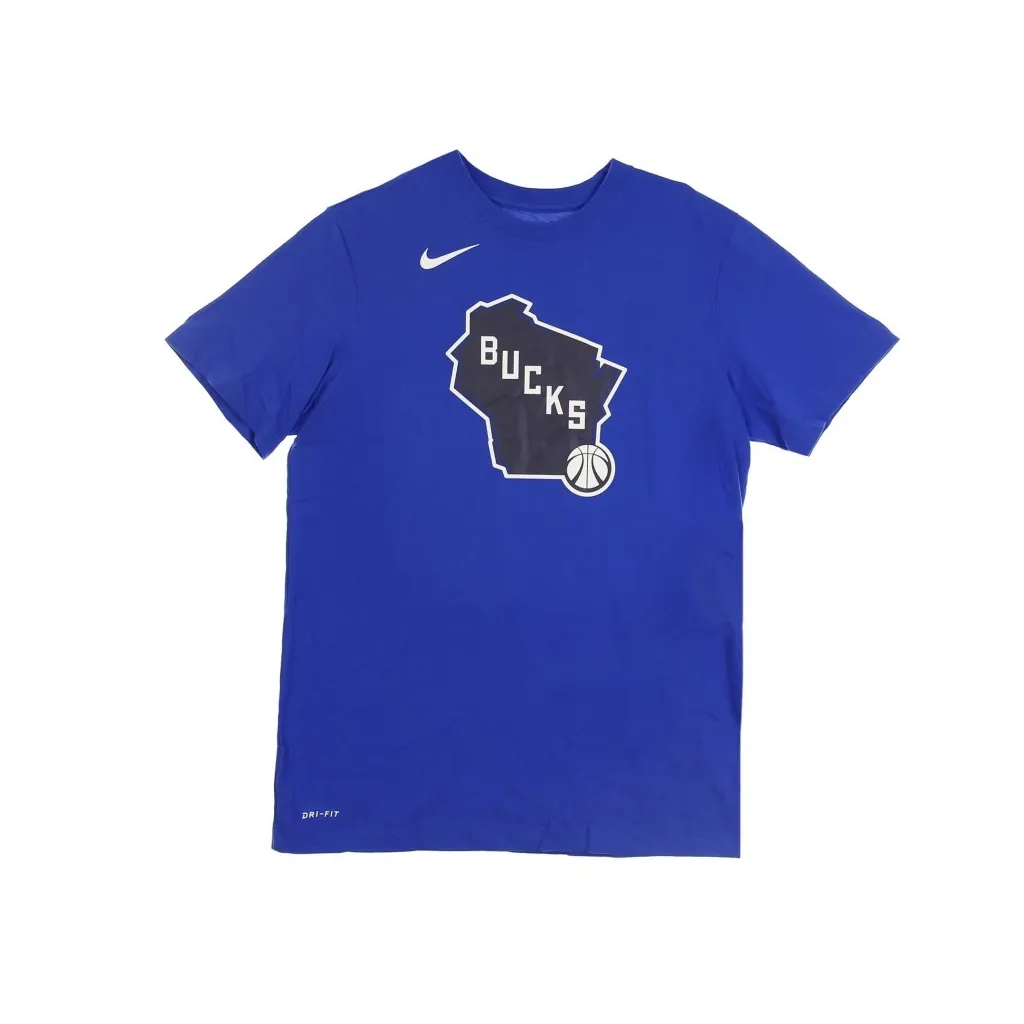 maglietta uomo nba dry tee es logo city edition milbuc GAME ROYAL
