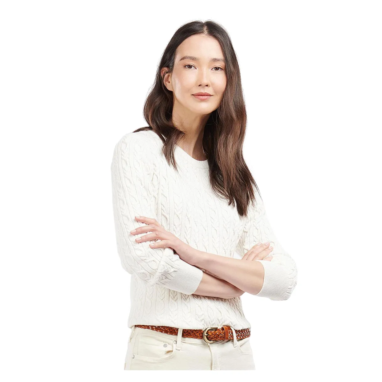Maglione Barbour Hampton Bianco