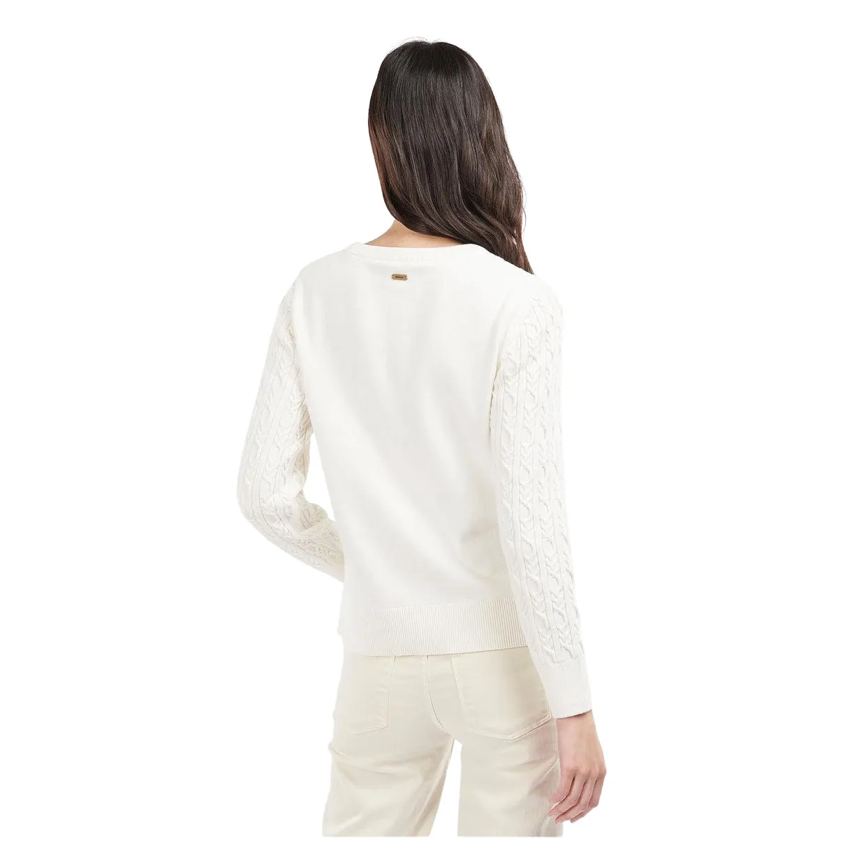 Maglione Barbour Hampton Bianco