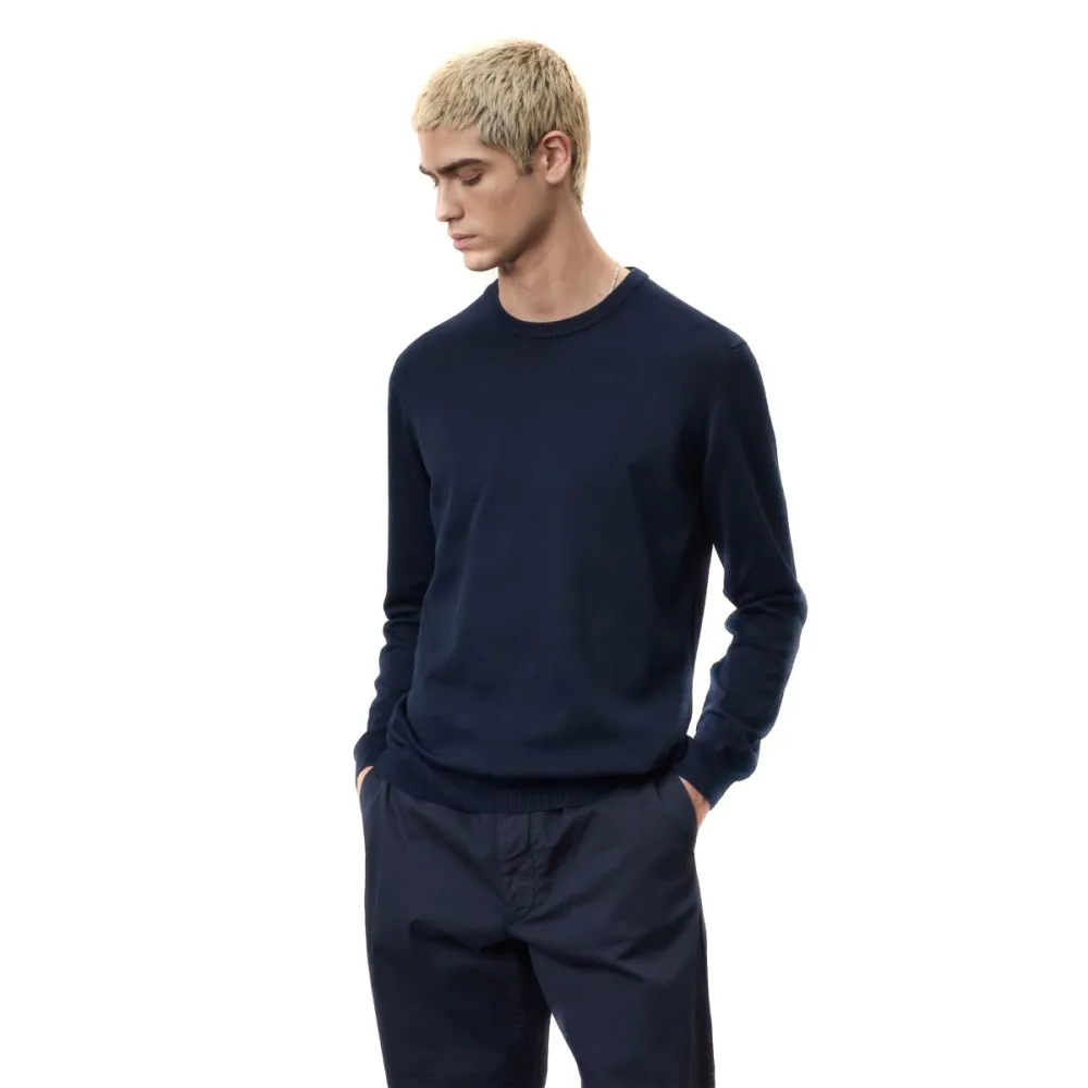 Maglione Blauer Uomo Girocollo