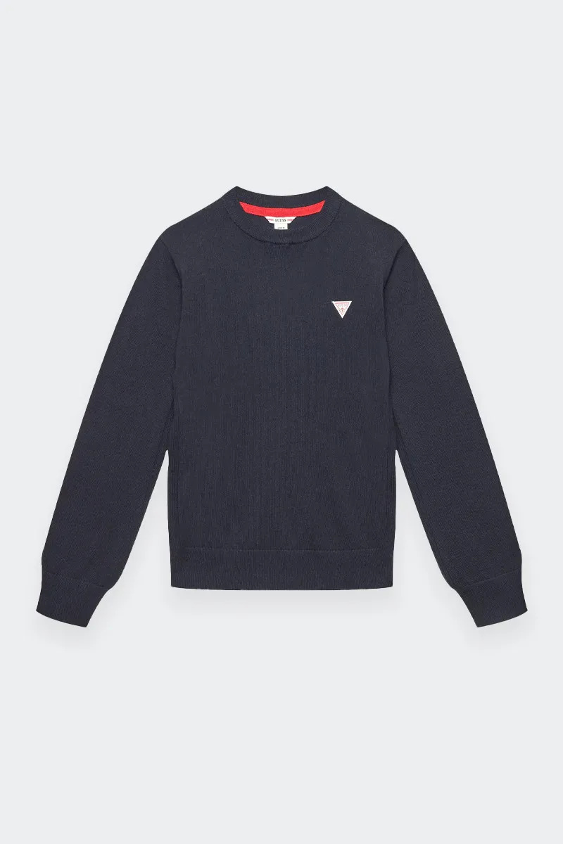 MAGLIONE BLU CORE JUNIOR BOY