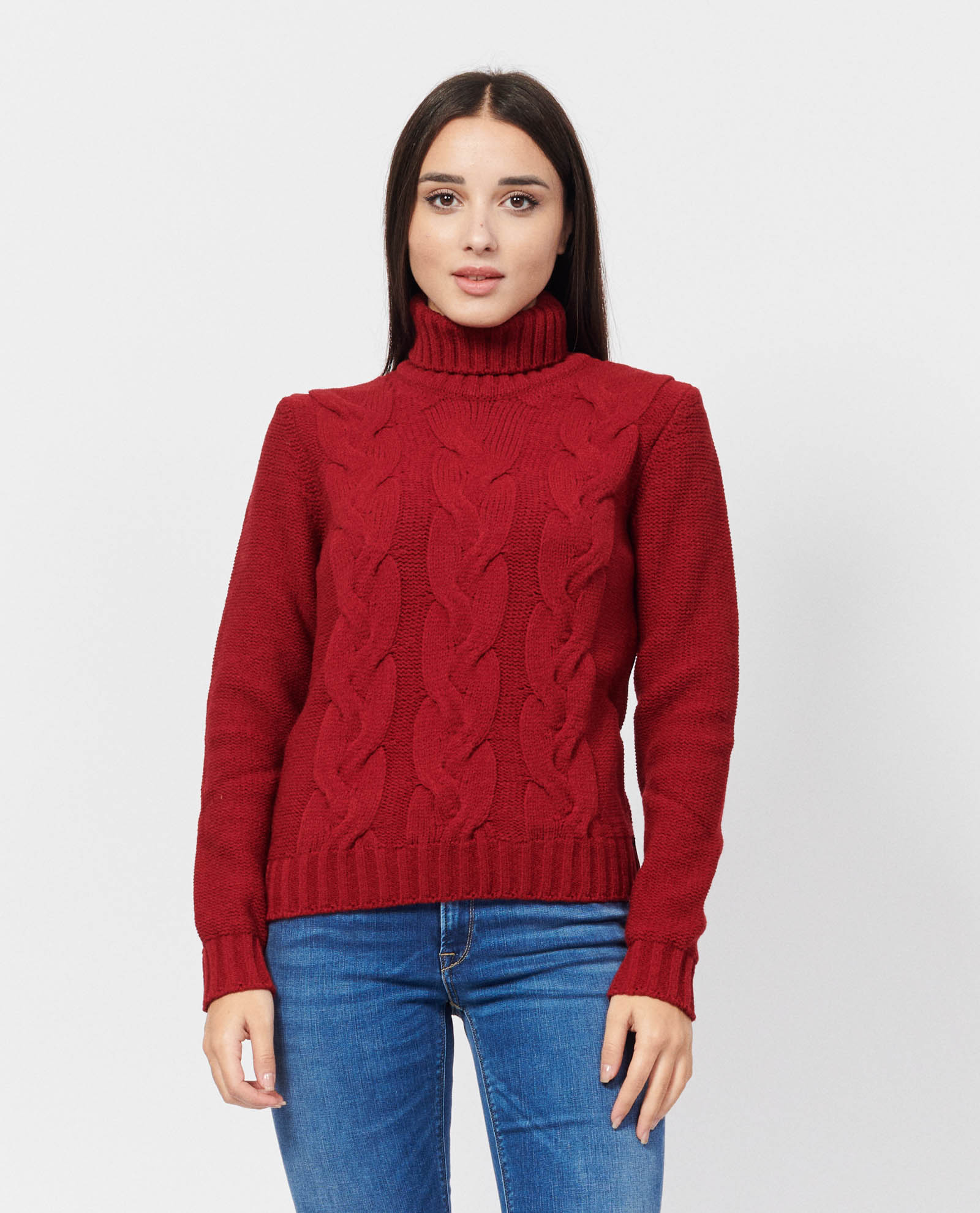 Maglione Clairie con trecce in rilievo