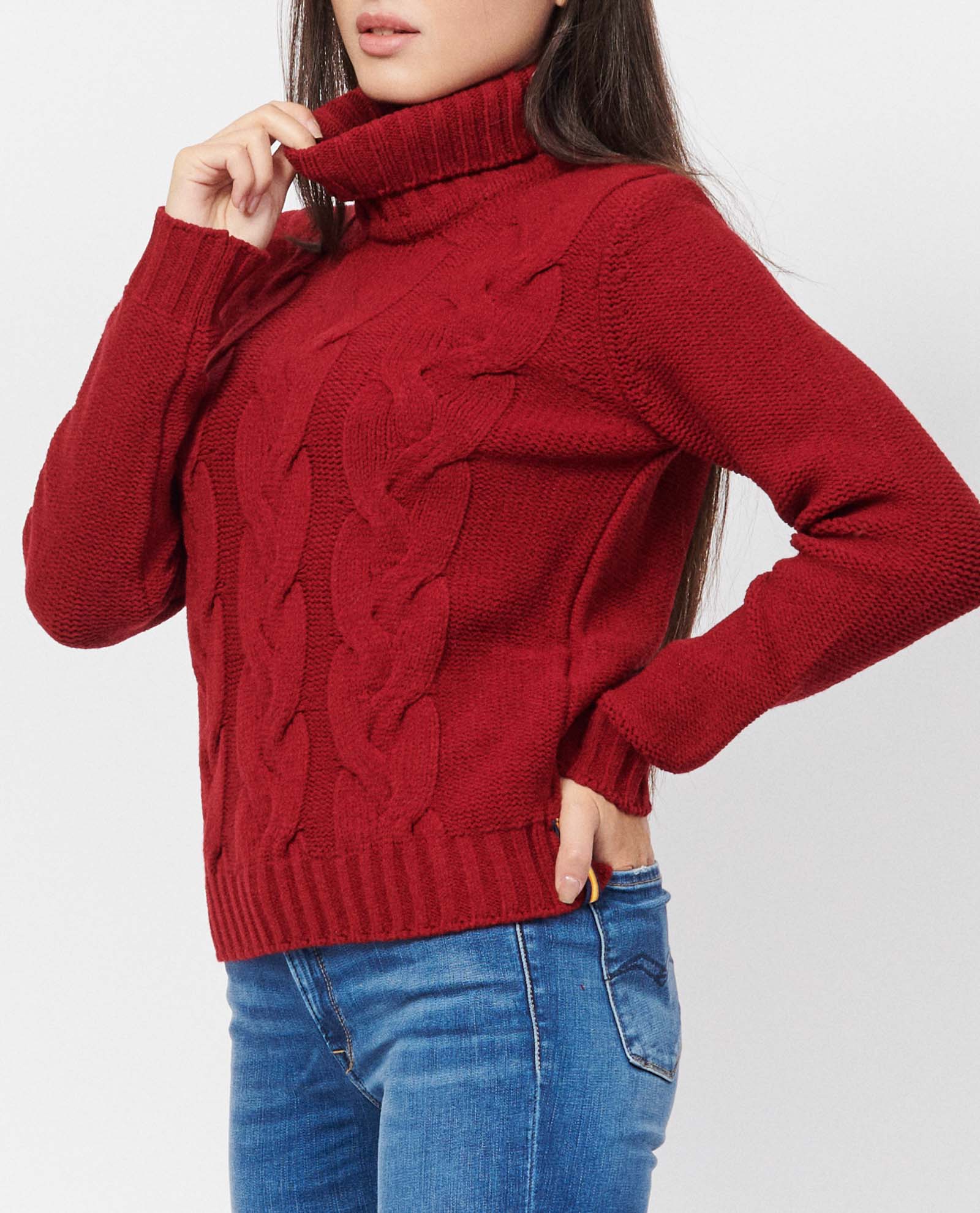 Maglione Clairie con trecce in rilievo