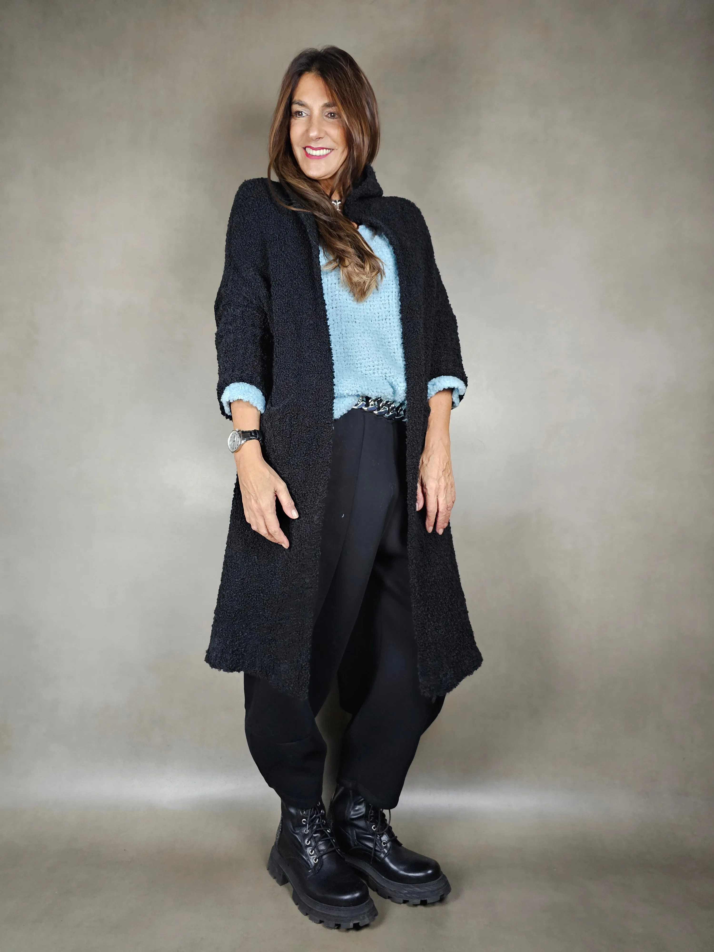 maglione largo manica 78 65ac17pl9vi9wo