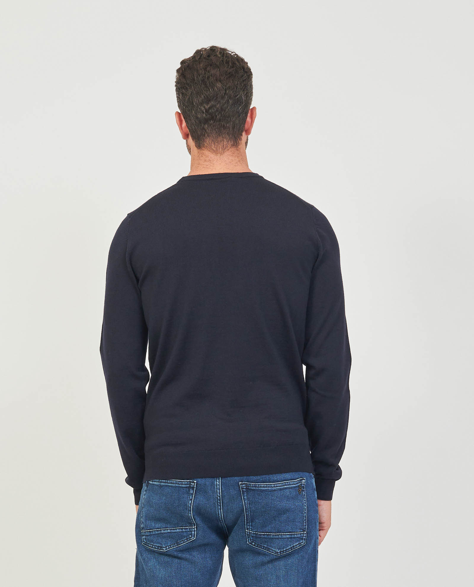 Maglione uomo Hugo slim fit in lana merino