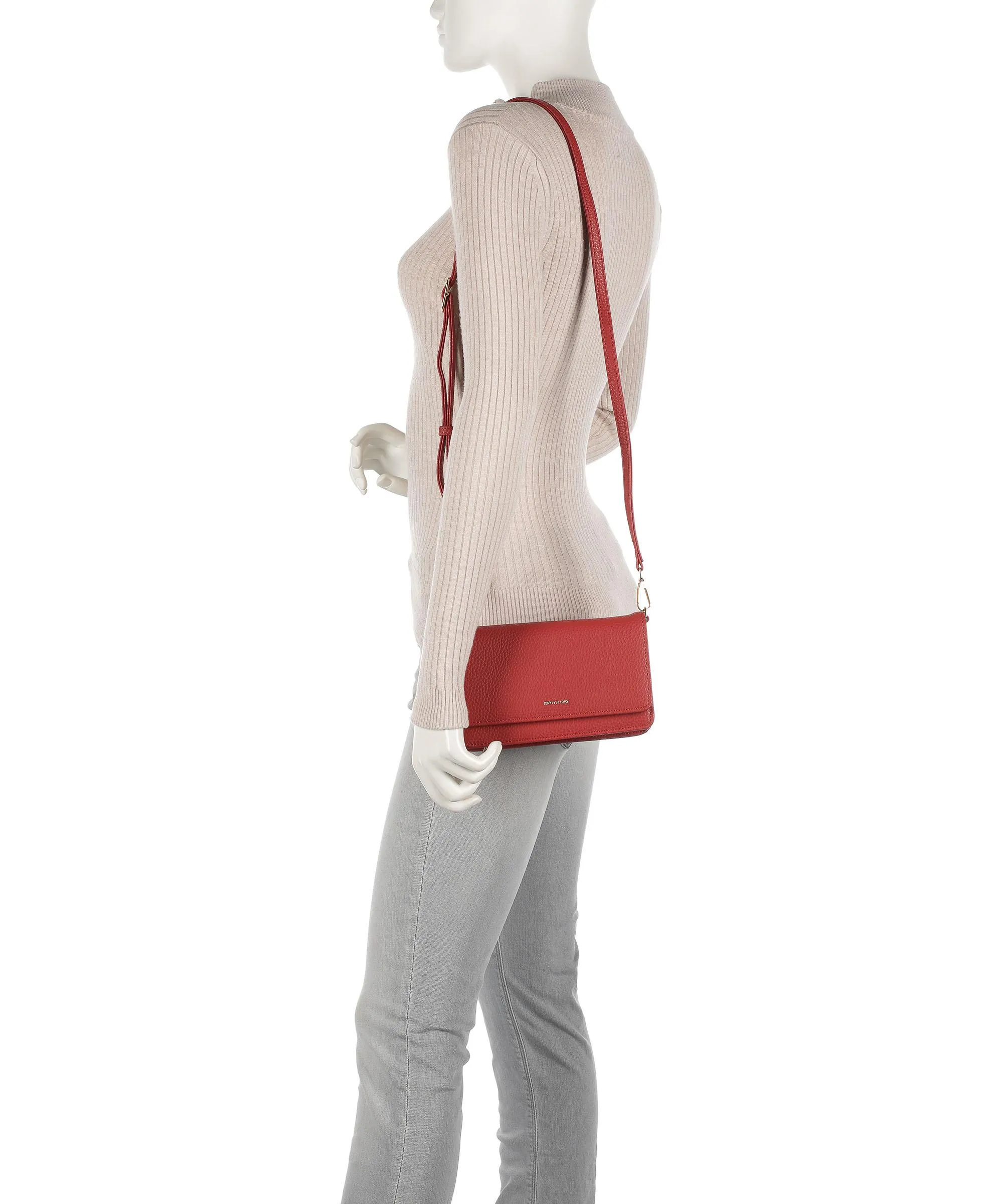  Matt & Nat Purity Bee Borsa a tracolla pelle sintetica rosso  