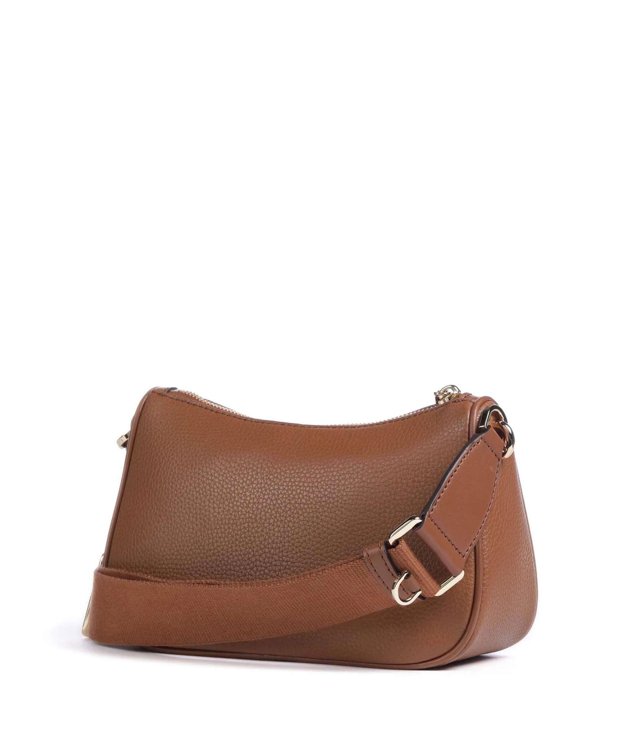  Michael Kors Jet Set Borsa a tracolla pelle di vacchetta grana marrone  