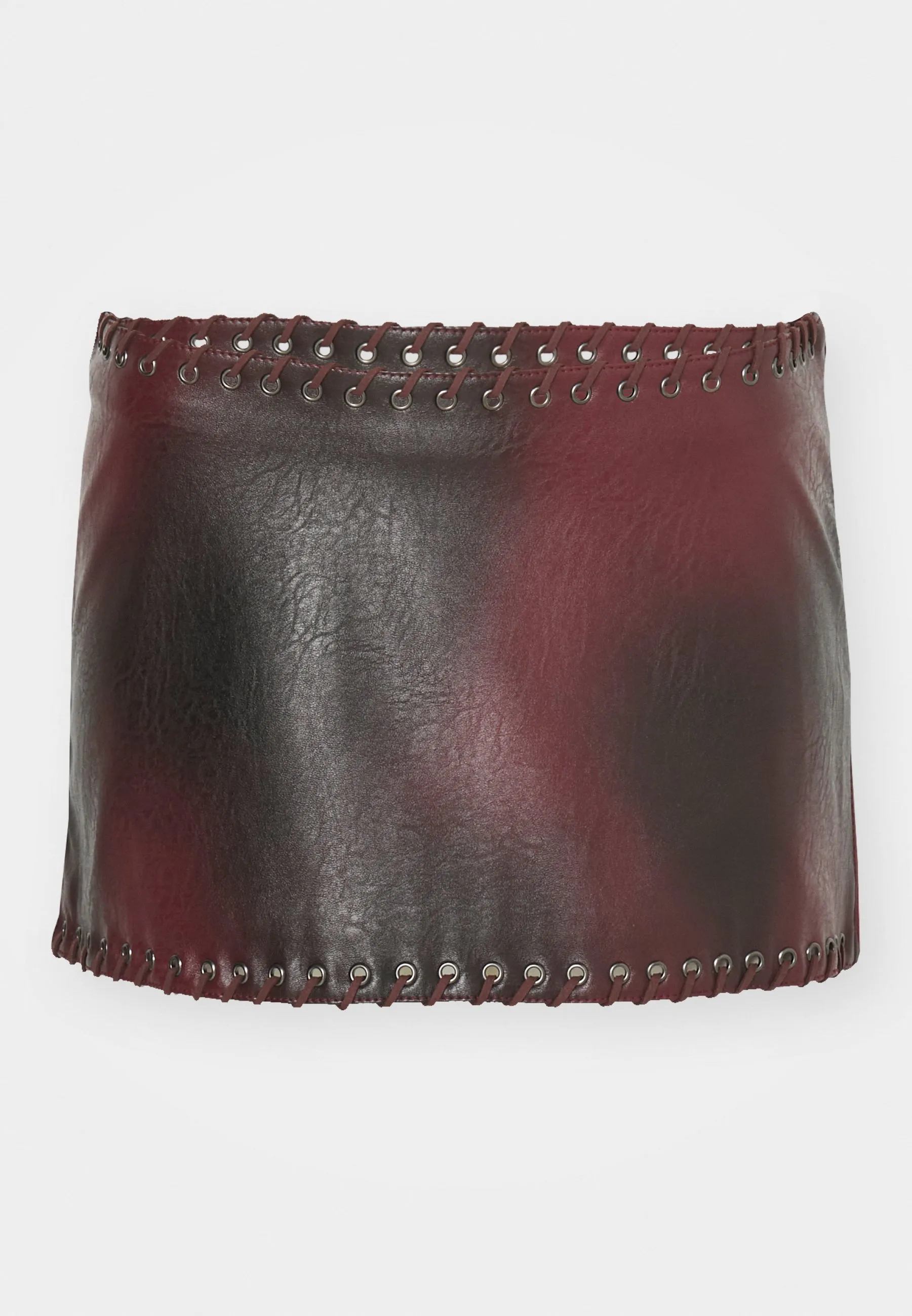 MINI SKIRT WITH LACE UP - Minigonna