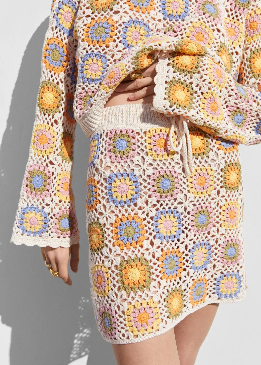 Minigonna crochet