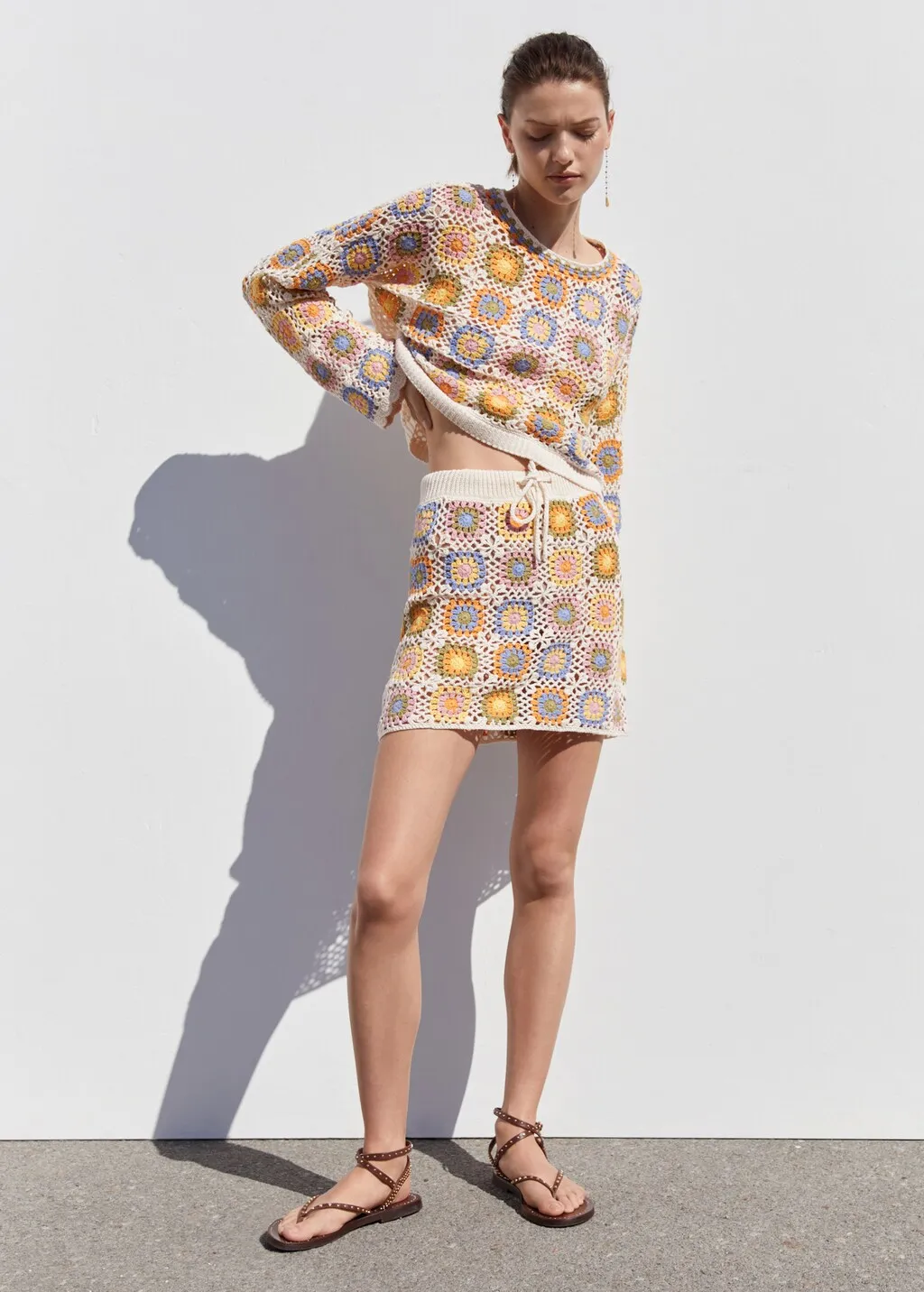 Minigonna crochet