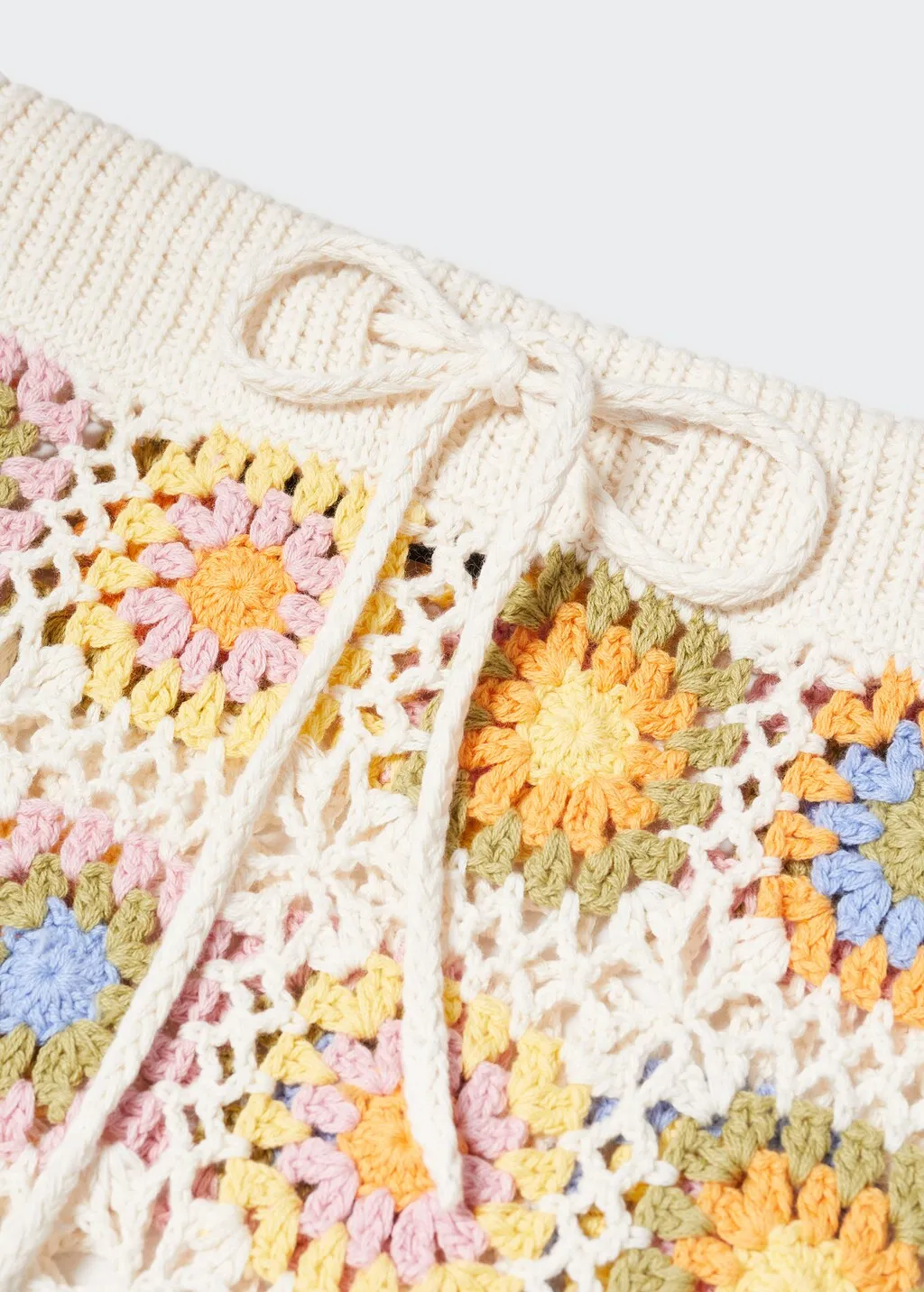 Minigonna crochet