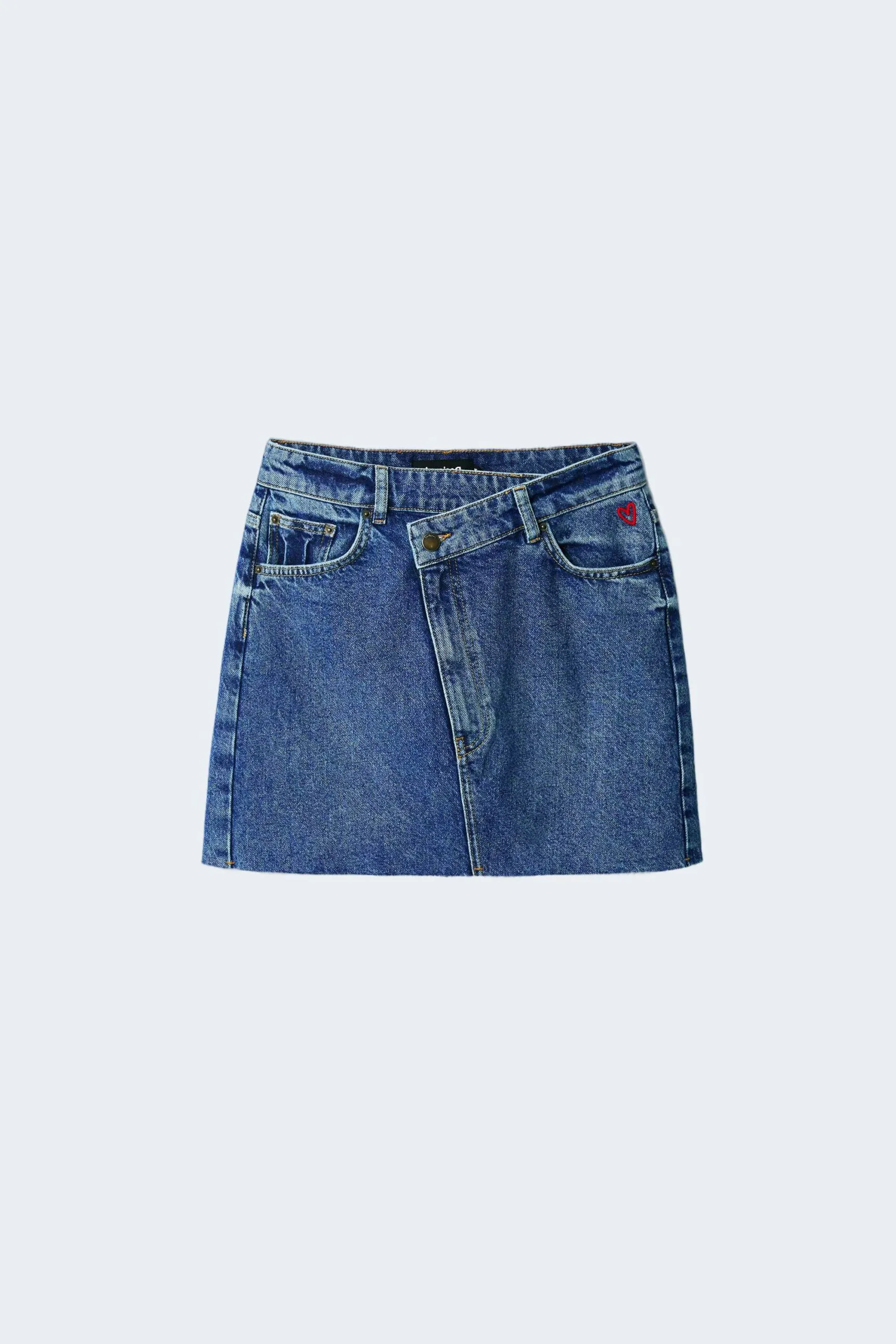 Minigonna Desigual fal sol Denim
