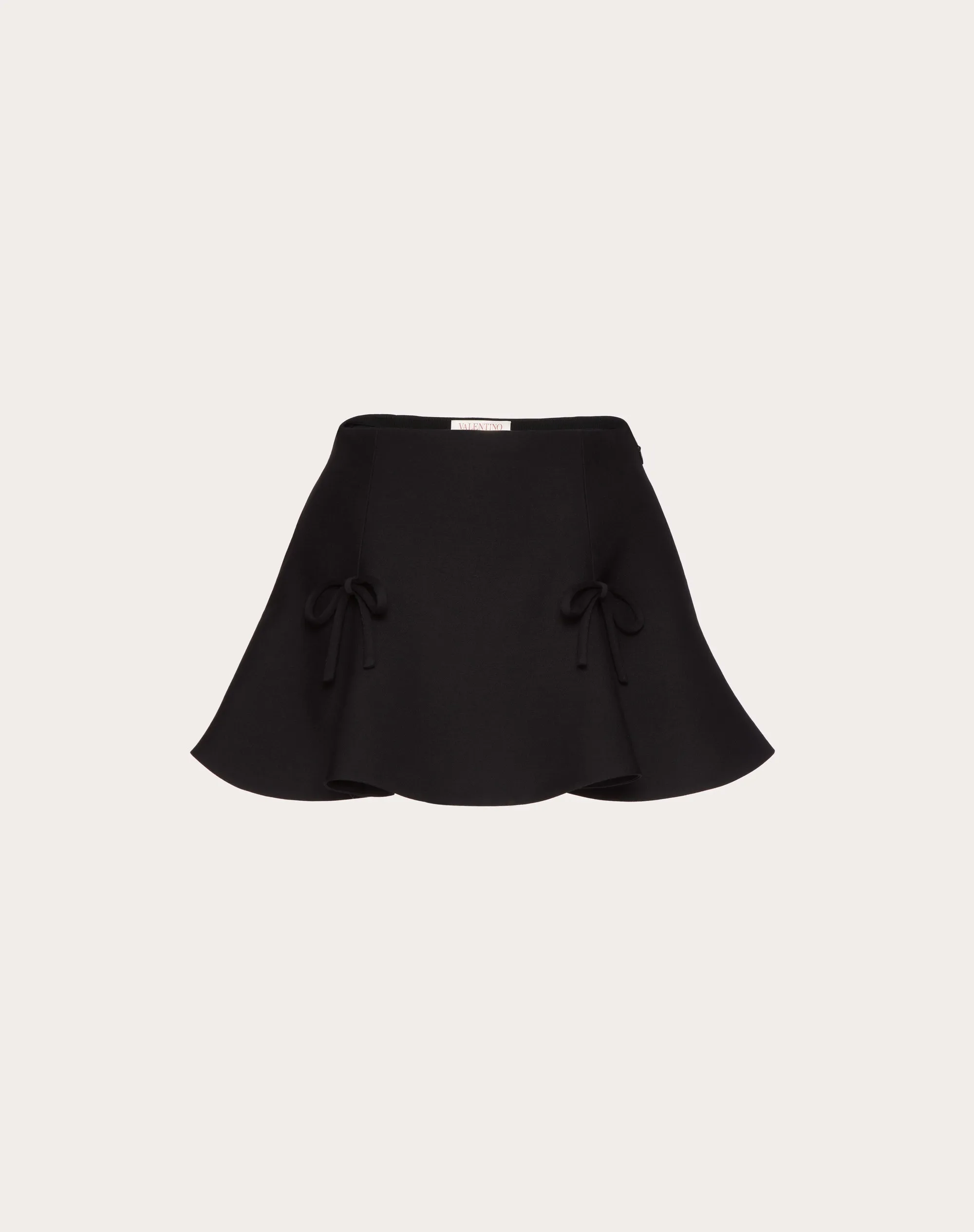 MINIGONNA IN CREPE COUTURE