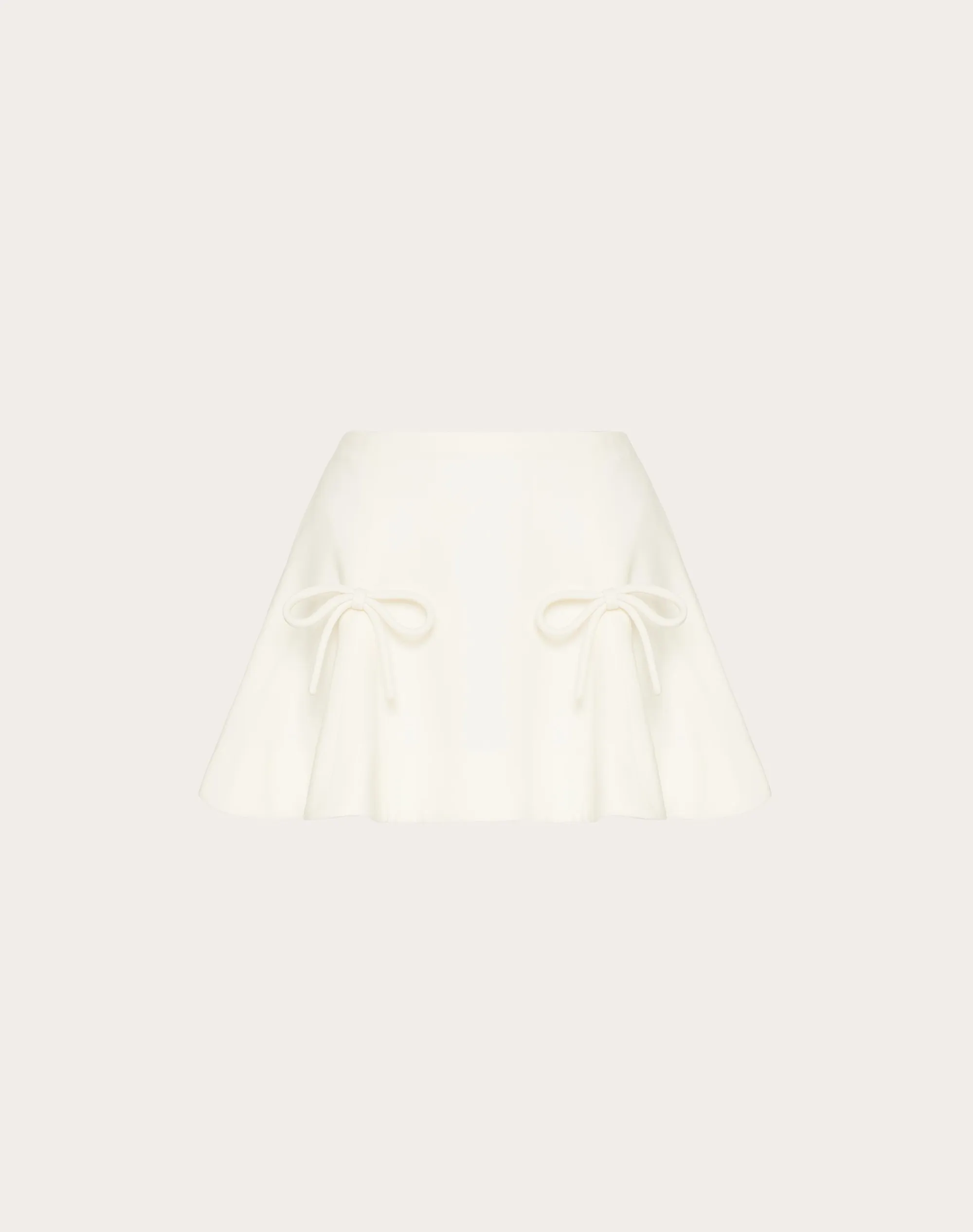 MINIGONNA IN CREPE COUTURE