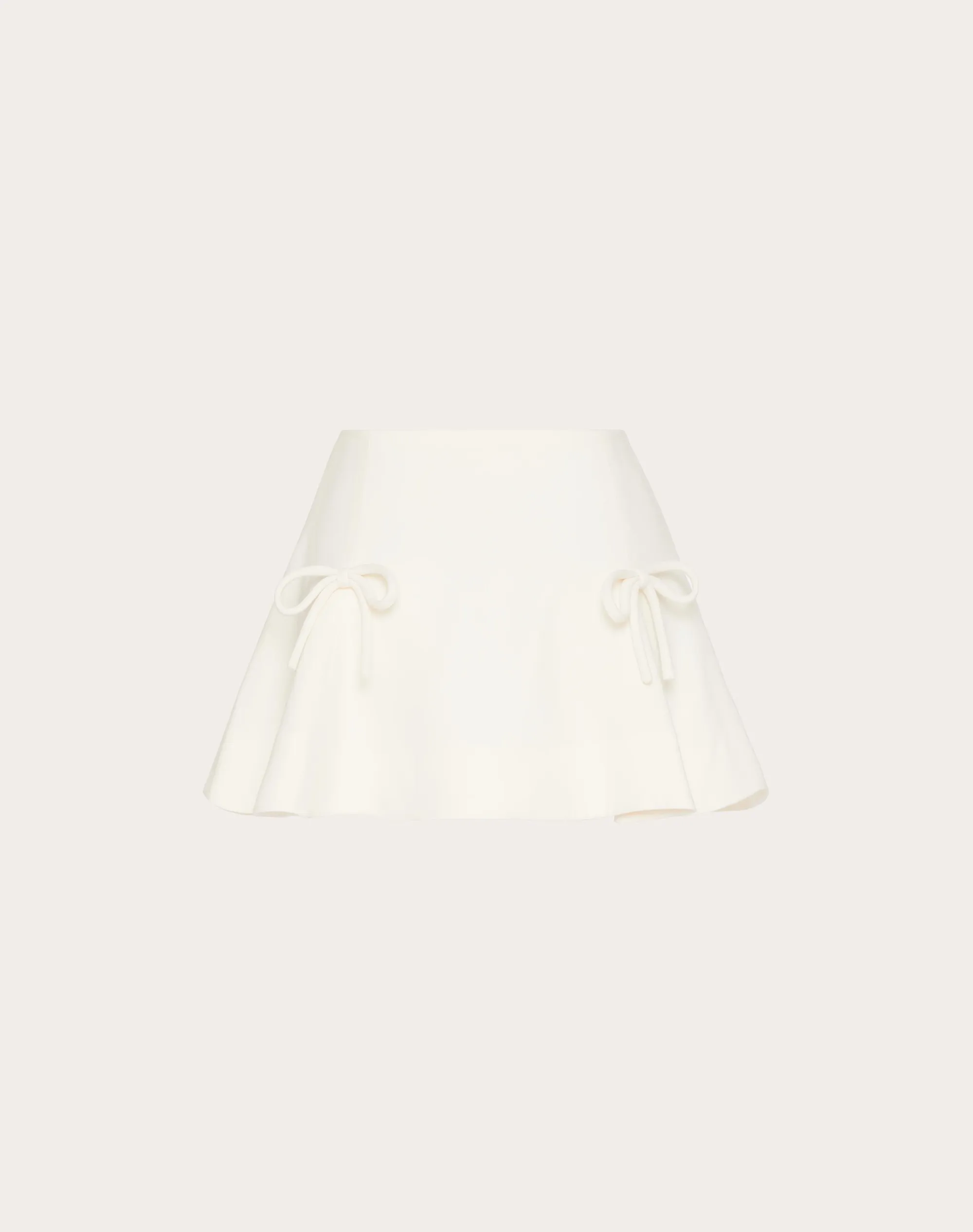 MINIGONNA IN CREPE COUTURE
