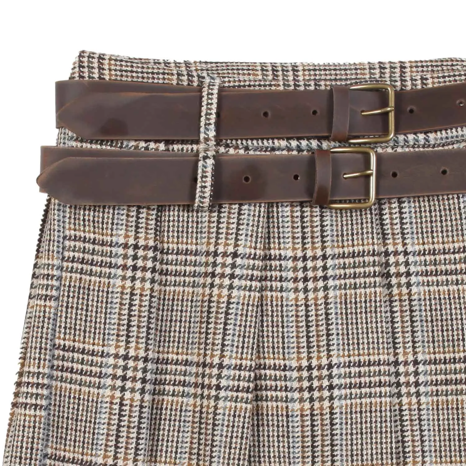 Minigonna Tartan Pied De Poule