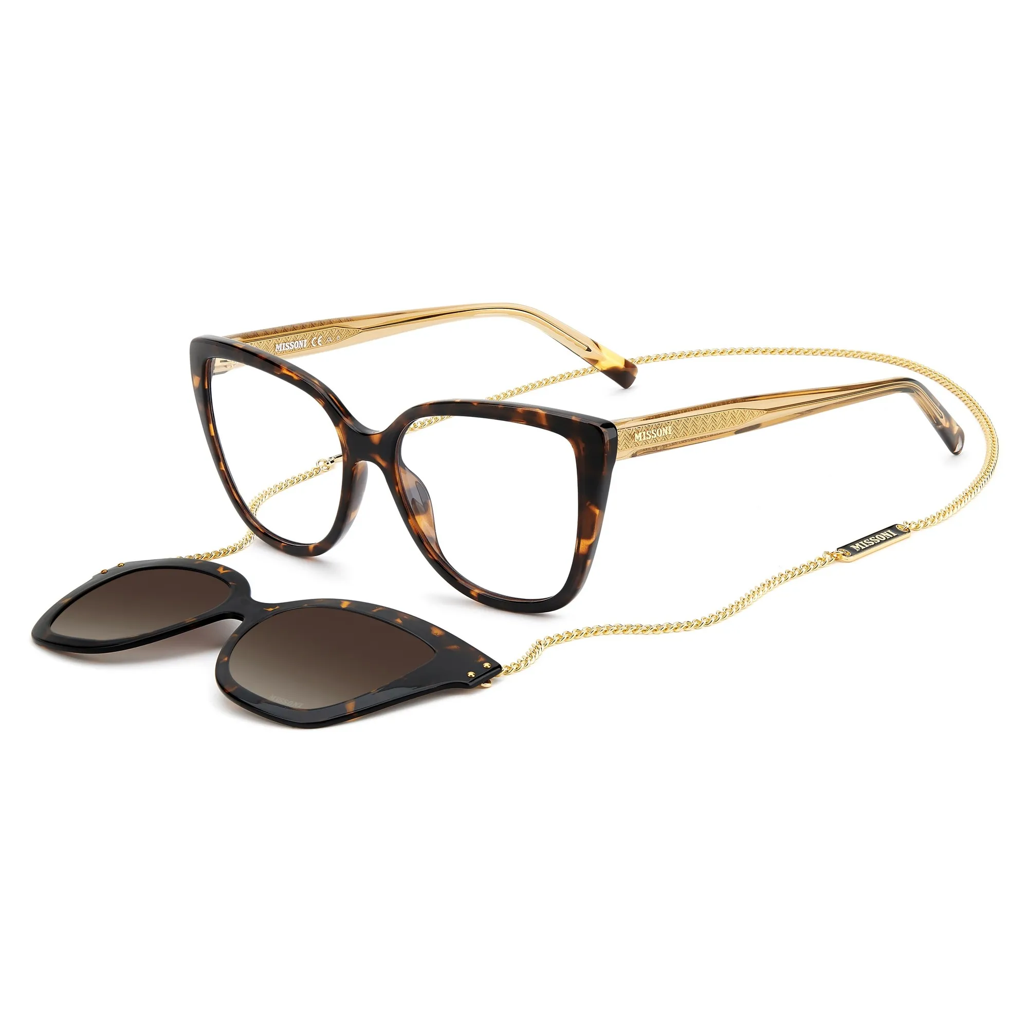   Missoni MIS 0133/CS Clip-on 086 LA Avana | Occhiale Da Vista Donna 