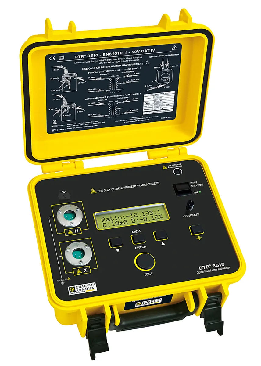Misuratore rapporto Chauvin Arnoux 0 → 1 A, 0.1 → 4.5Vrms