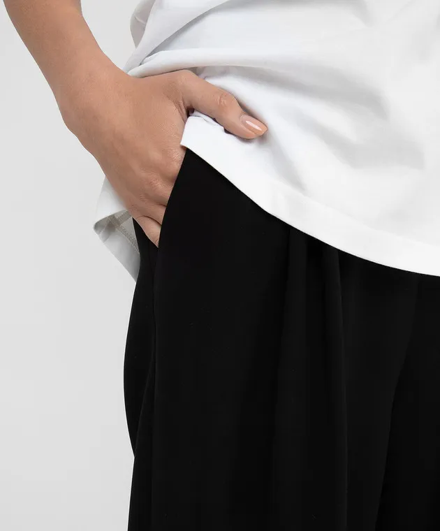 Miu Miu Pantaloni da jogging neri MP14861YXH