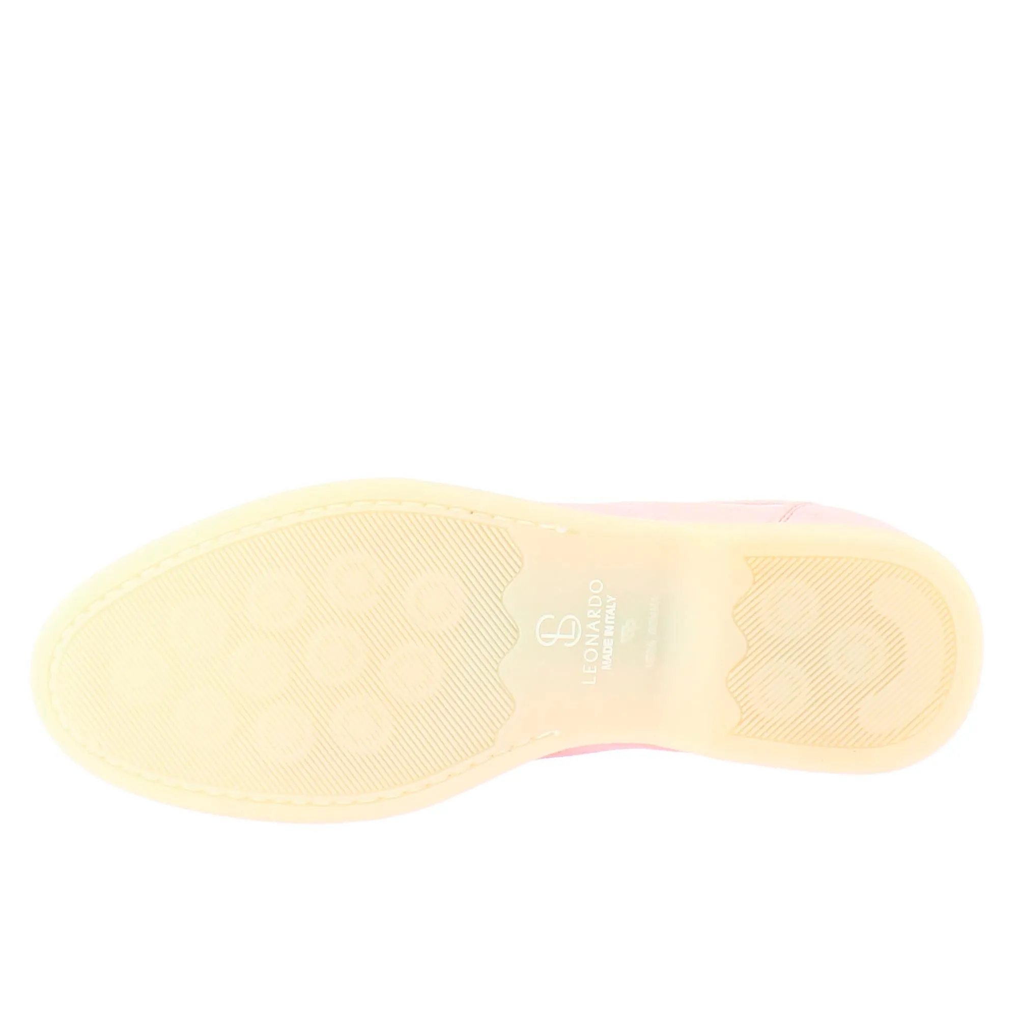 Mocassino flessibile da donna in pelle scamosciata rosa