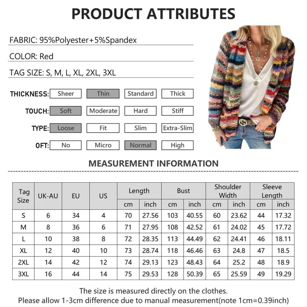 Moda Abbigliamento Donna 2023 Cardigan da donna Maglione Abbigliamento Maglione