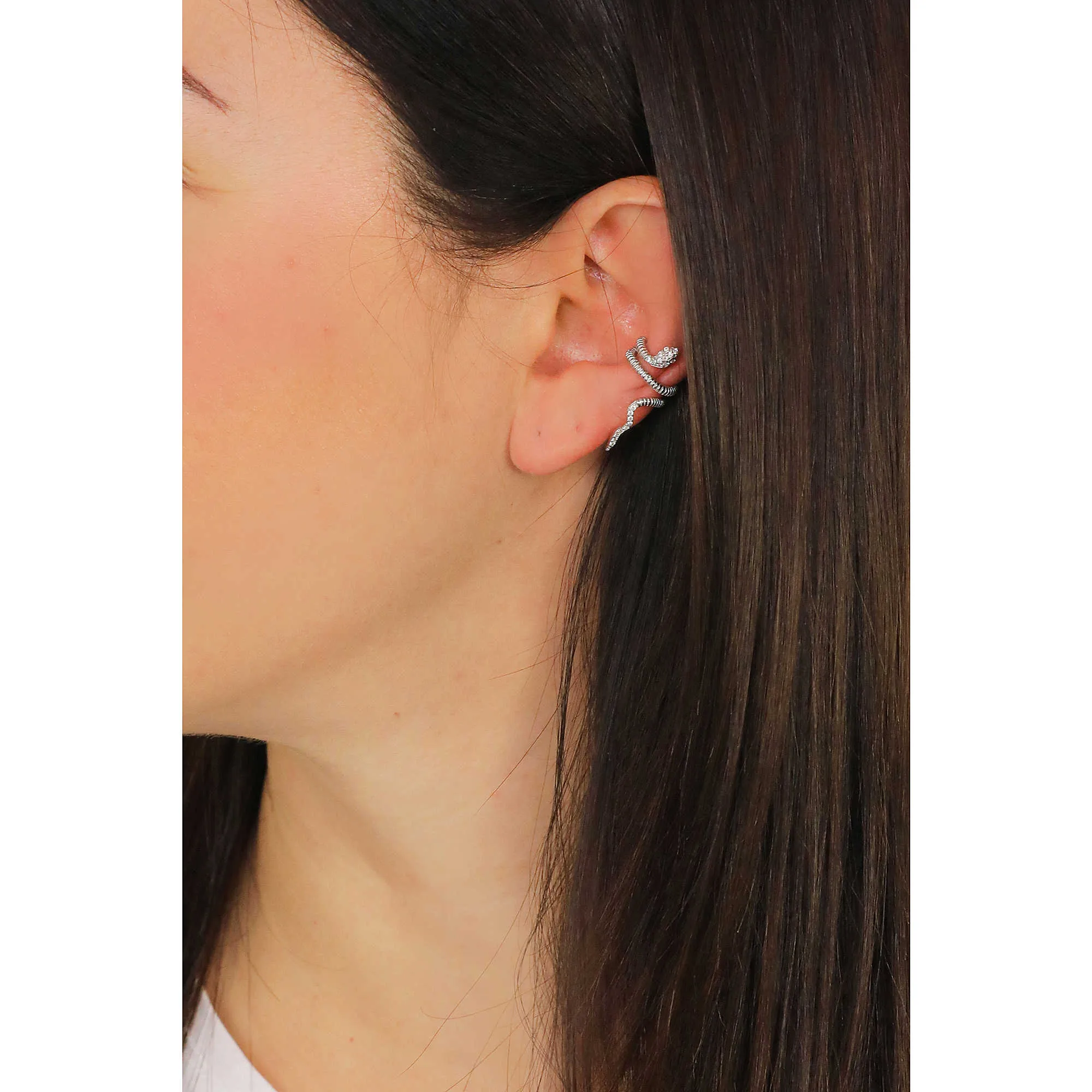 Mono orecchino donna gioiello Rebecca Golden ear