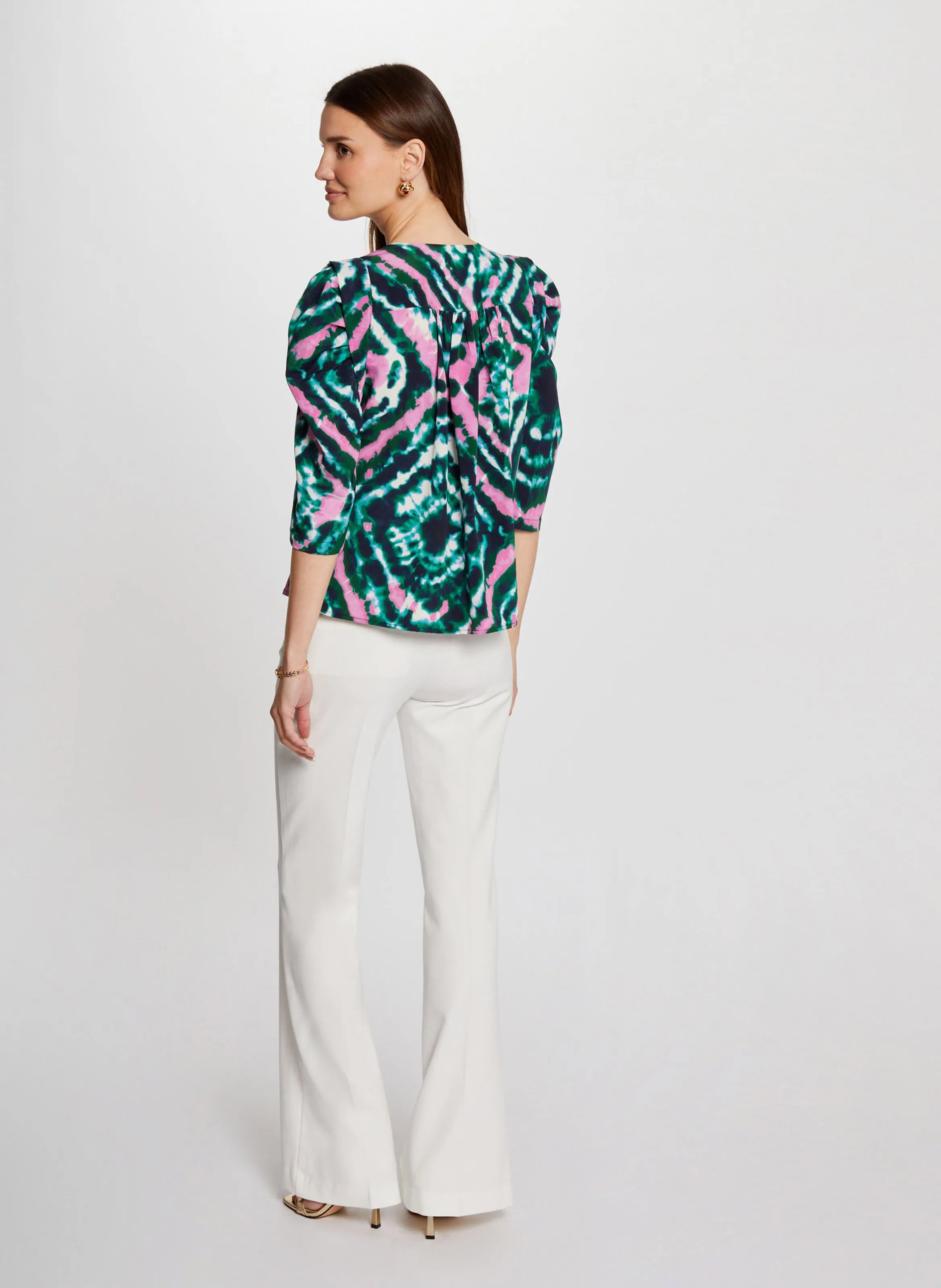  MORGAN   CASA.F - Camicia stampata a maniche 3/4 | Multicolore