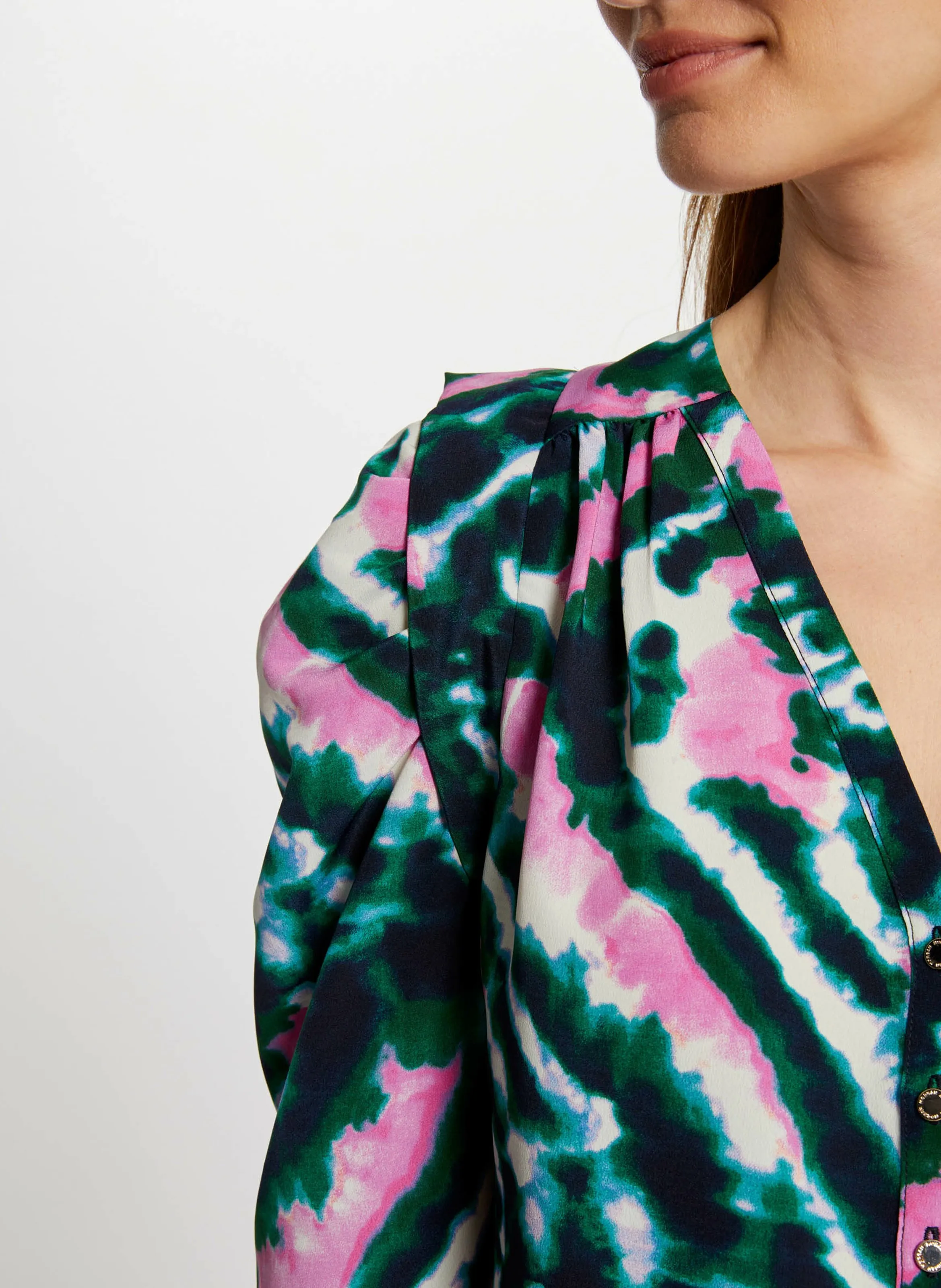  MORGAN   CASA.F - Camicia stampata a maniche 3/4 | Multicolore