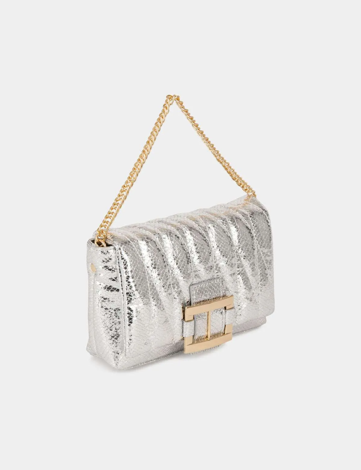 Morgan de toi borsa a tracolla argento