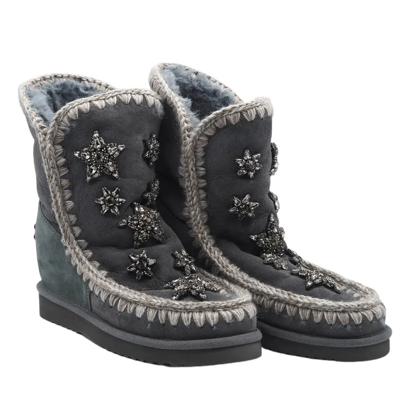 MOU Eskimo Inner Wedge Crystal Stars