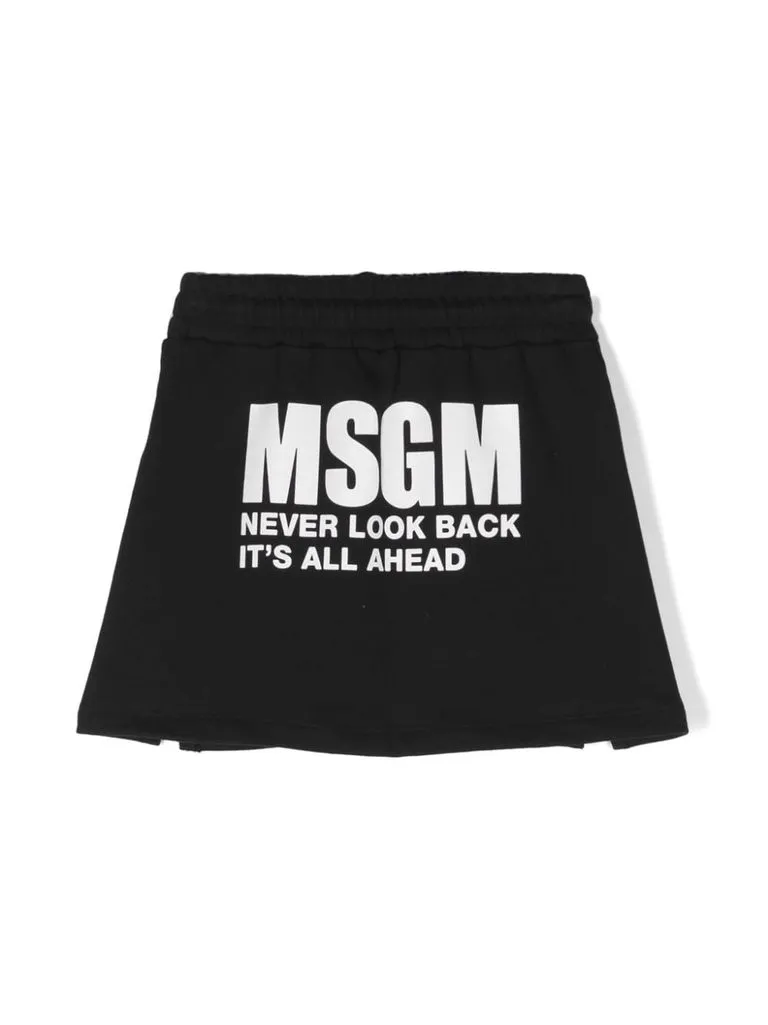 msgm Minigonna con logo