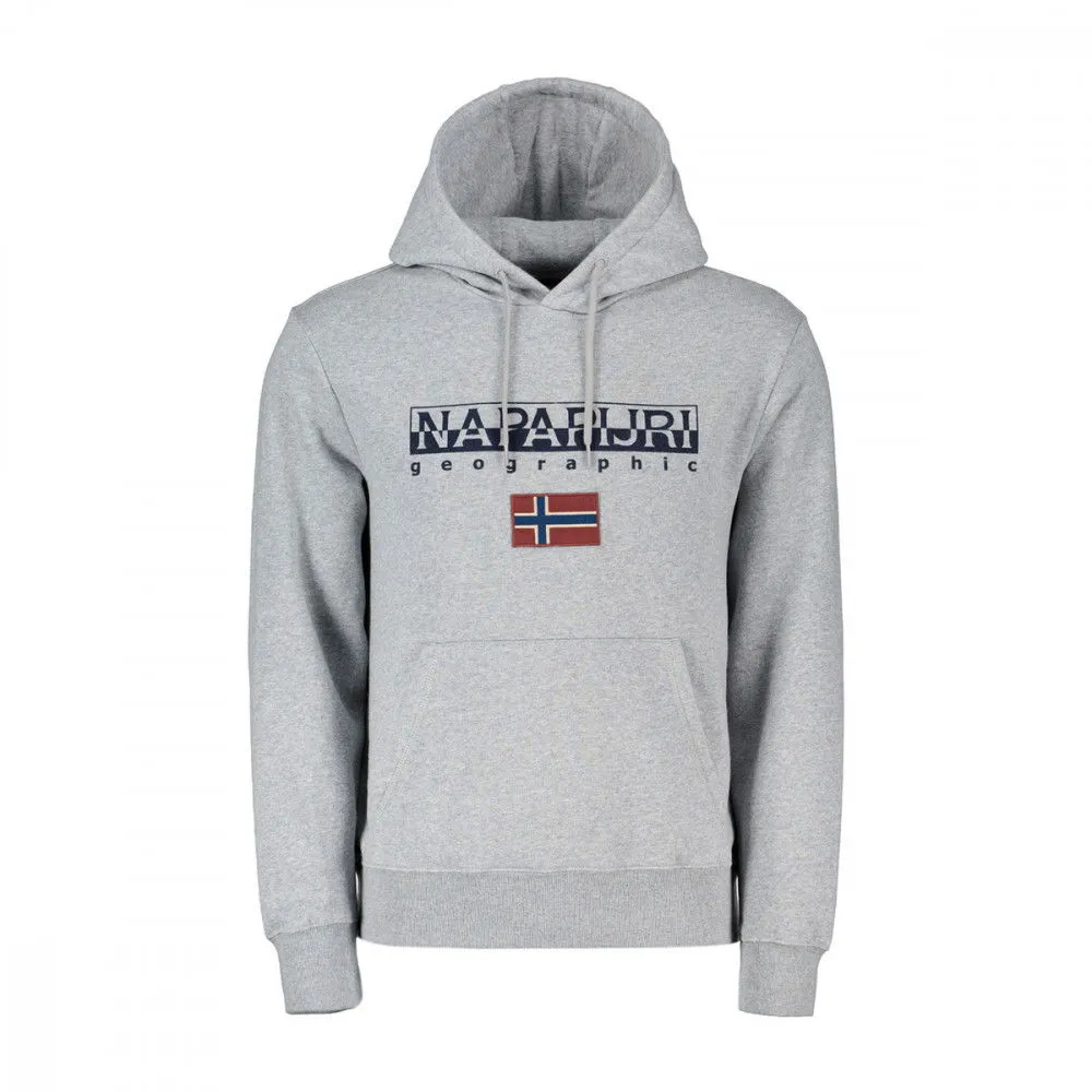 NAPAPIJRI FELPA CON CAPPUCCIO LOGO AYAS