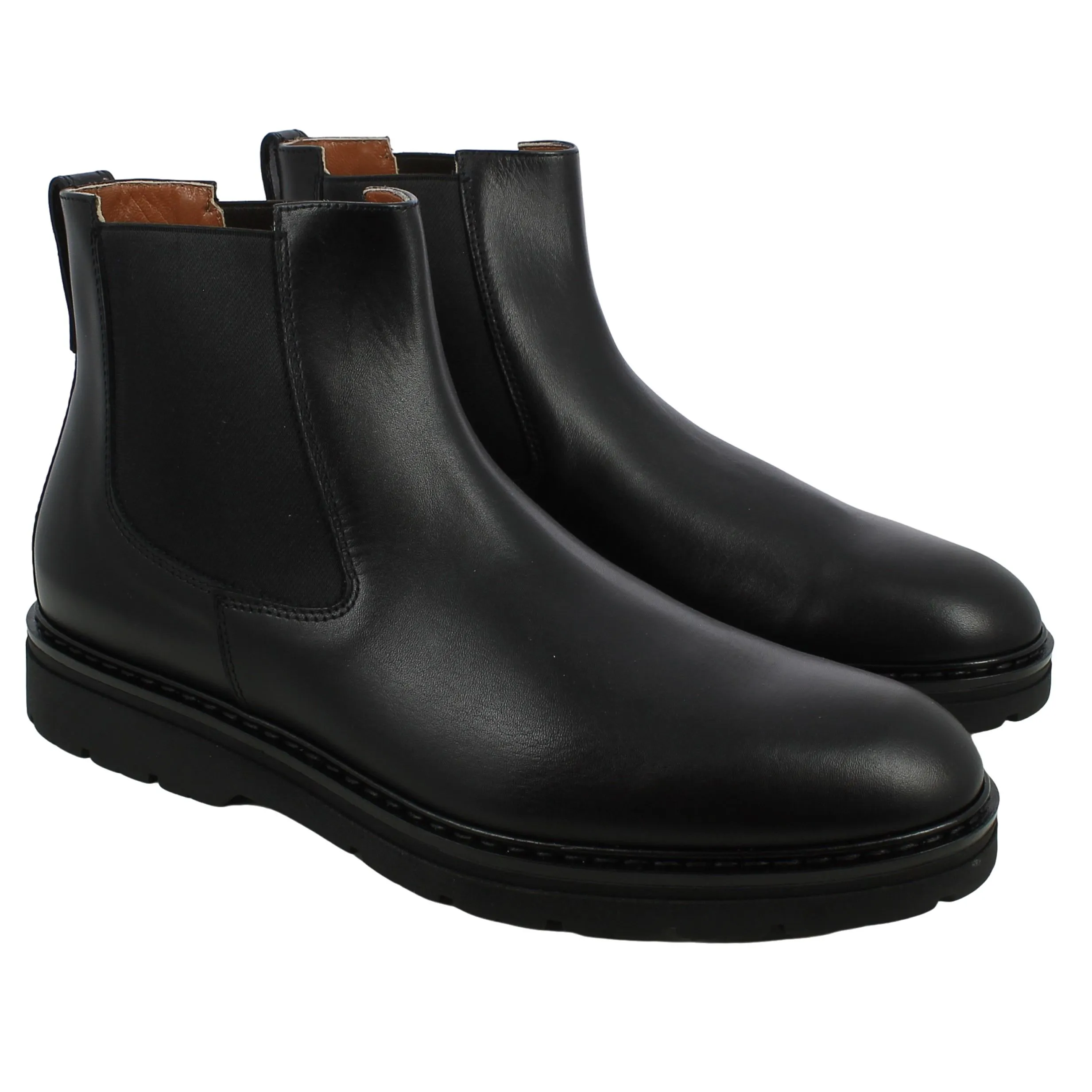 NeroGiardini  Chelsea Nero in Pelle 