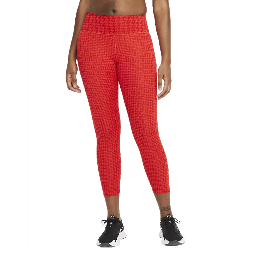 Nike Dri-FIT One Icon Clash per donna Mid-Rise 7/8 Printed Leggings - FA21
