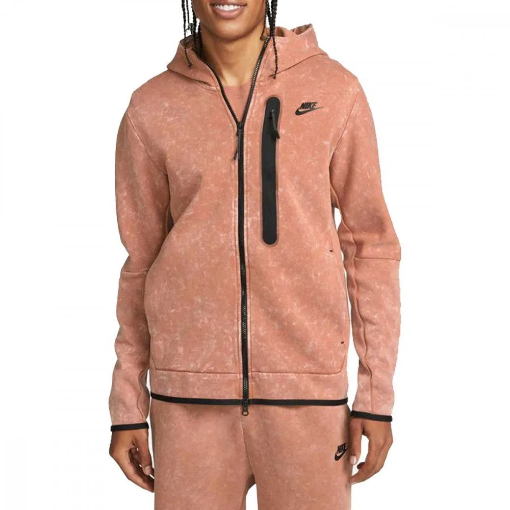 NIKE FELPA FZ + CAPP TECH FLEECE WASH
