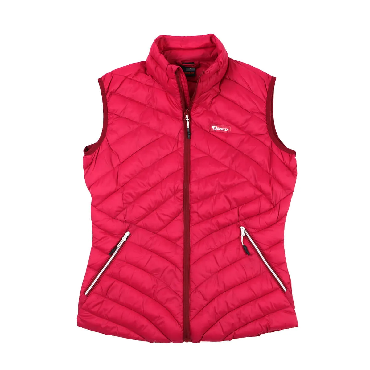 Nordsen gilet trapuntato donna colore rosa fragola